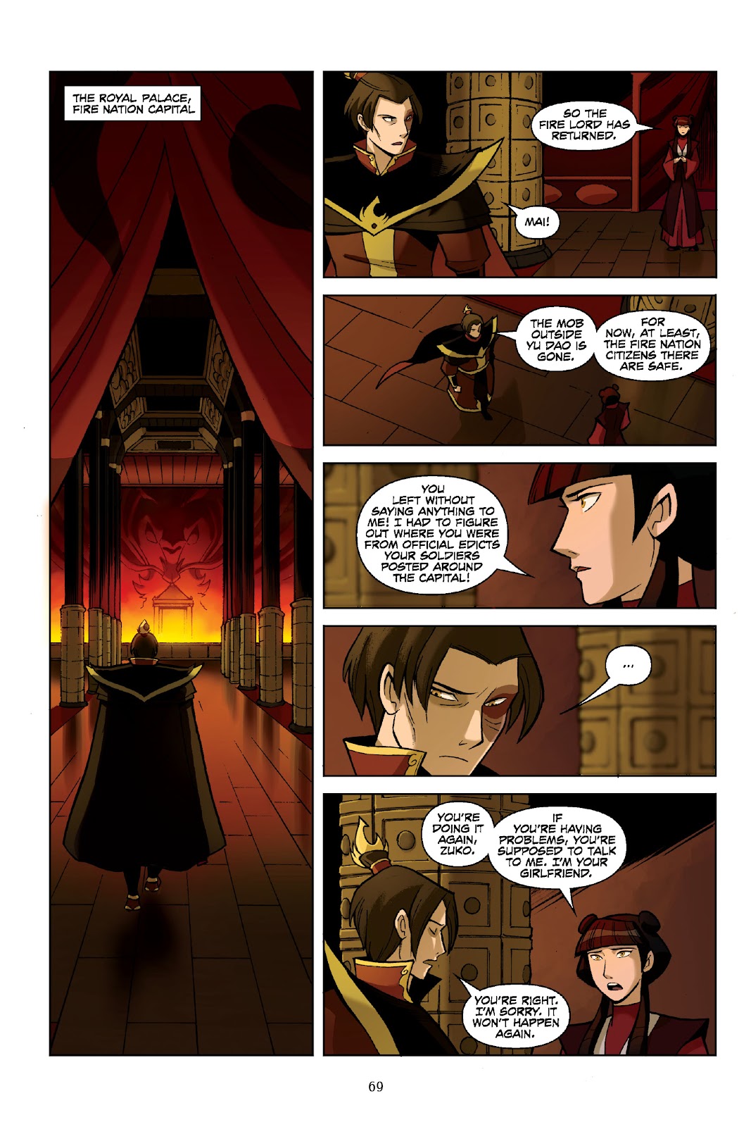 Nickelodeon Avatar: The Last Airbender - The Promise issue TPB Omnibus (Part 1) - Page 70