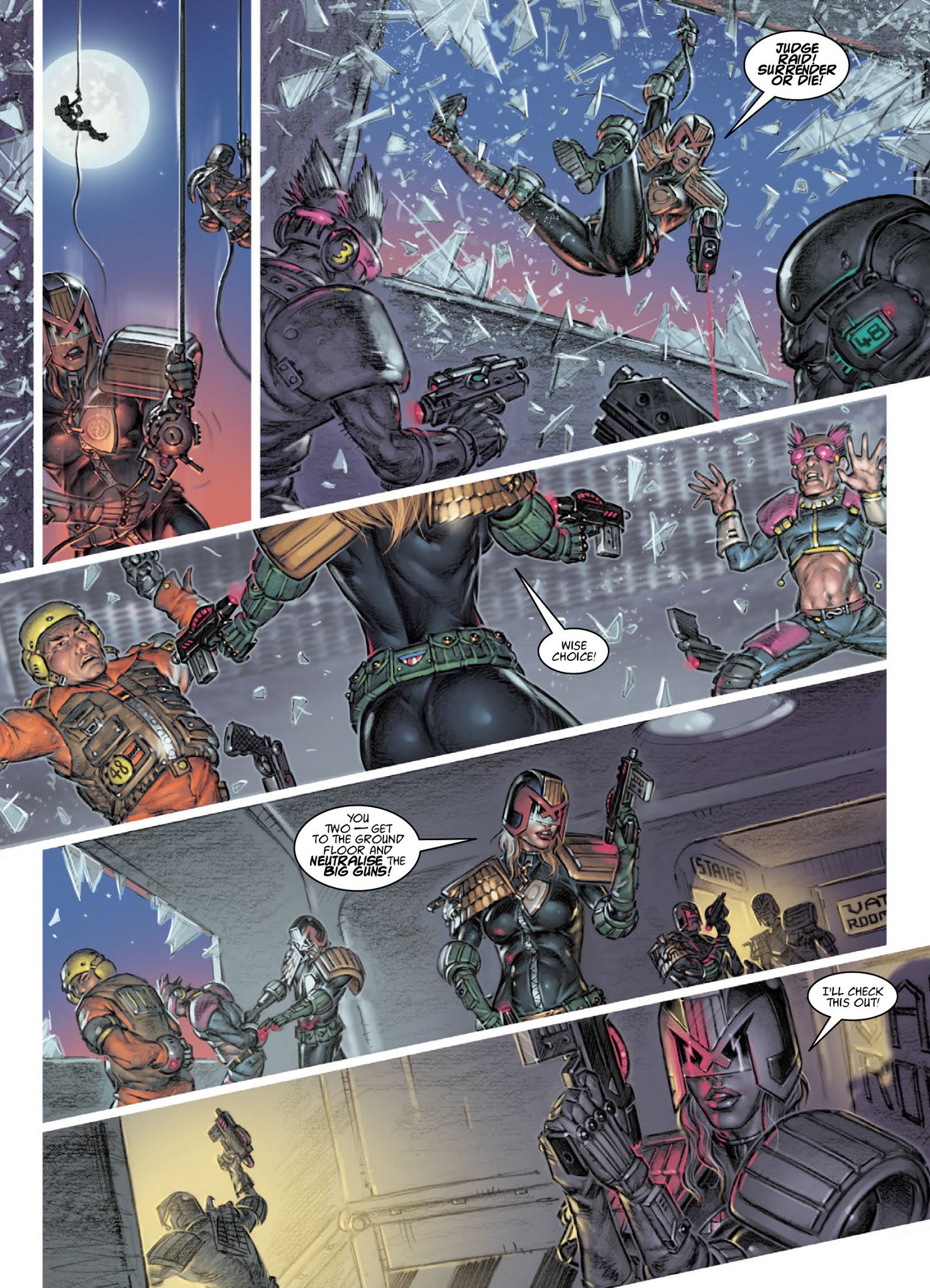 Read online Judge Anderson: The Psi Files comic -  Issue # TPB 5 - 199