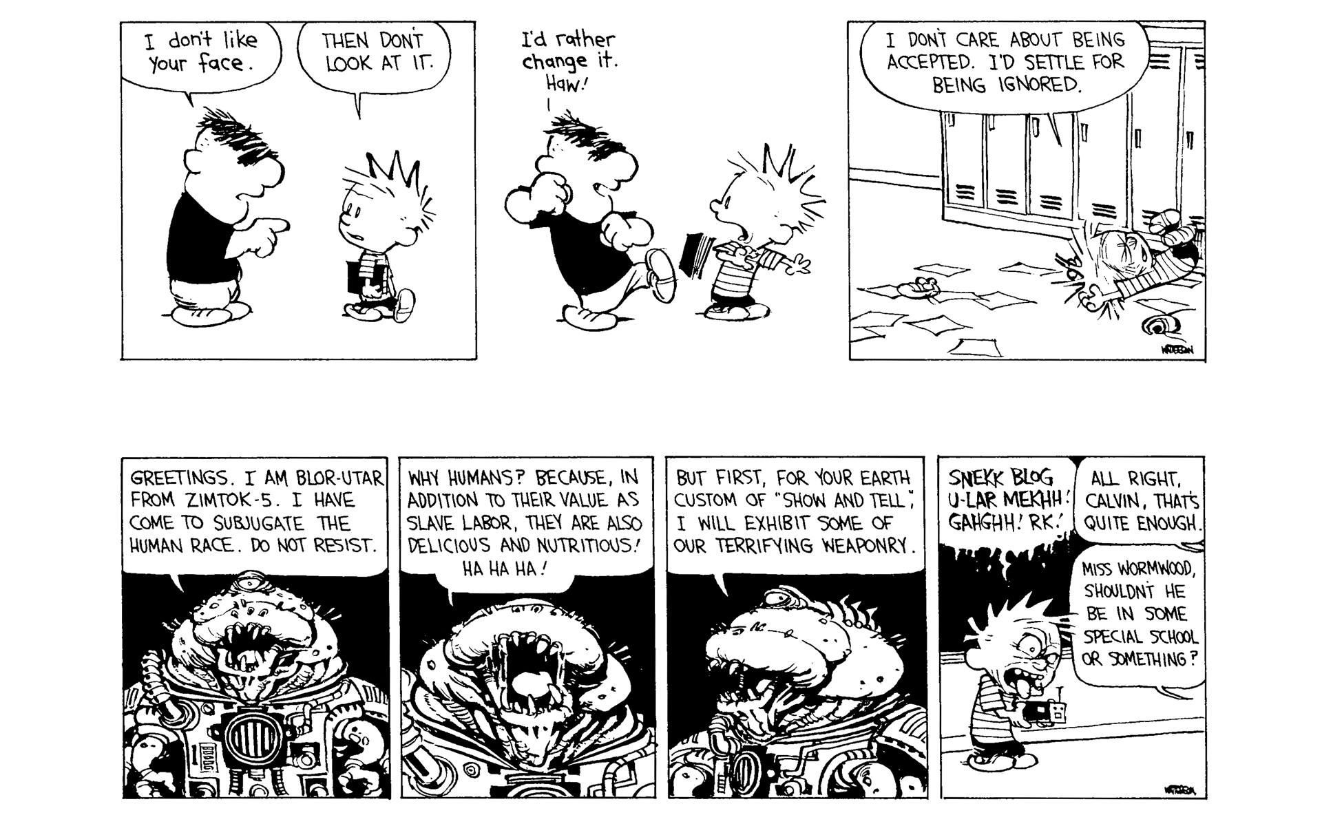 Read online Calvin and Hobbes comic -  Issue #10 - 123