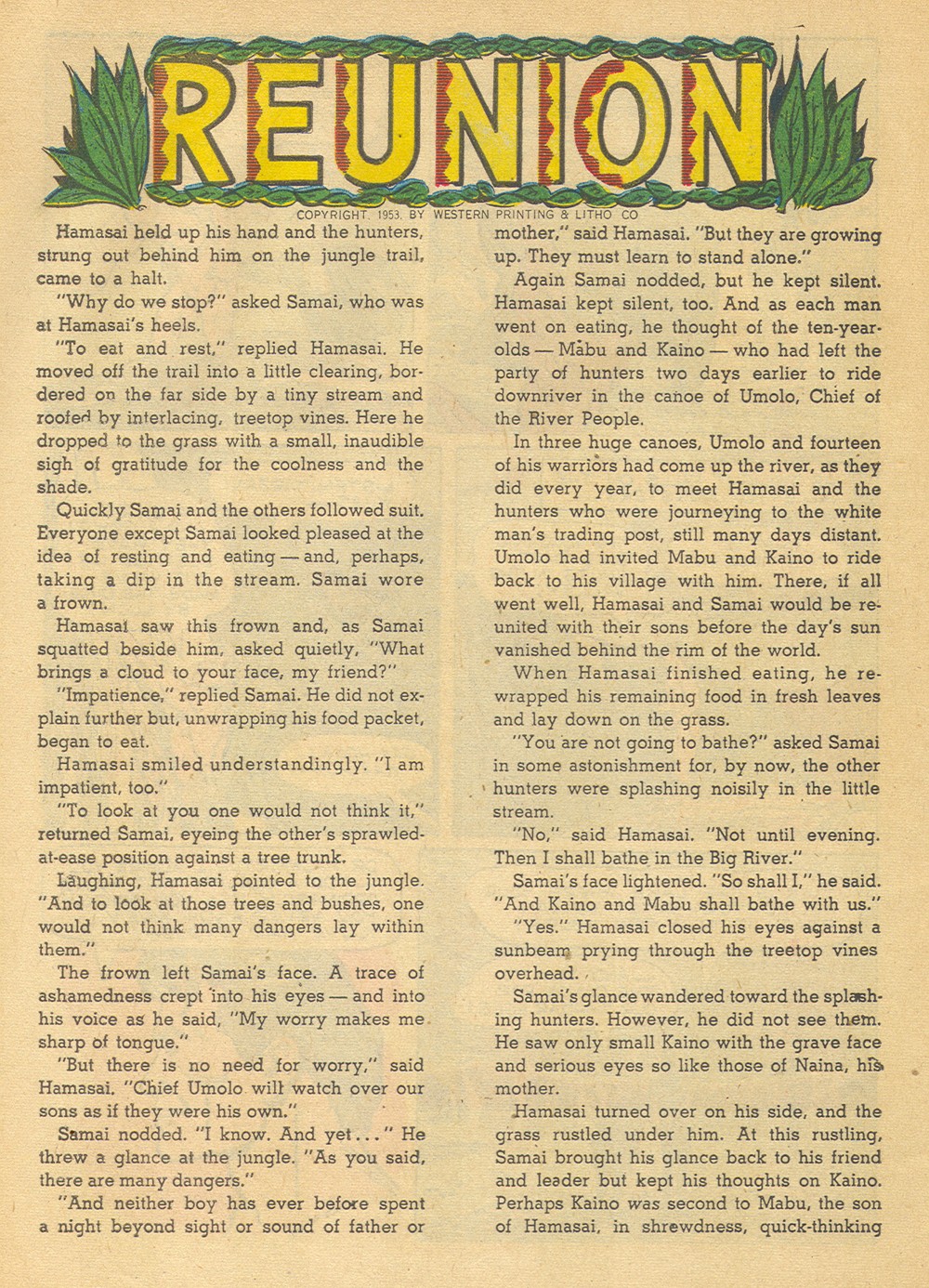 Read online Tarzan (1948) comic -  Issue #49 - 42