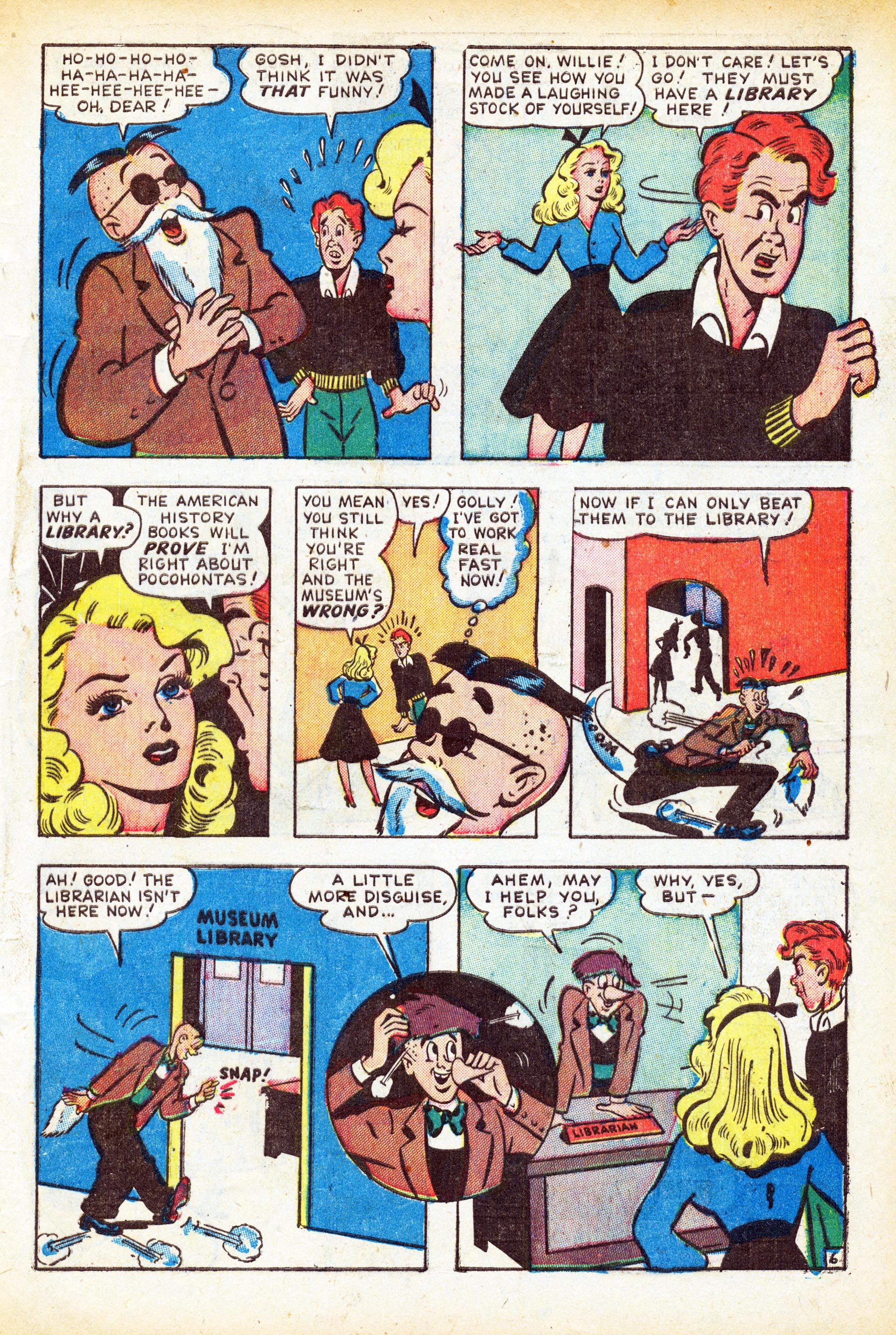 Read online Willie Comics (1946) comic -  Issue #16 - 47