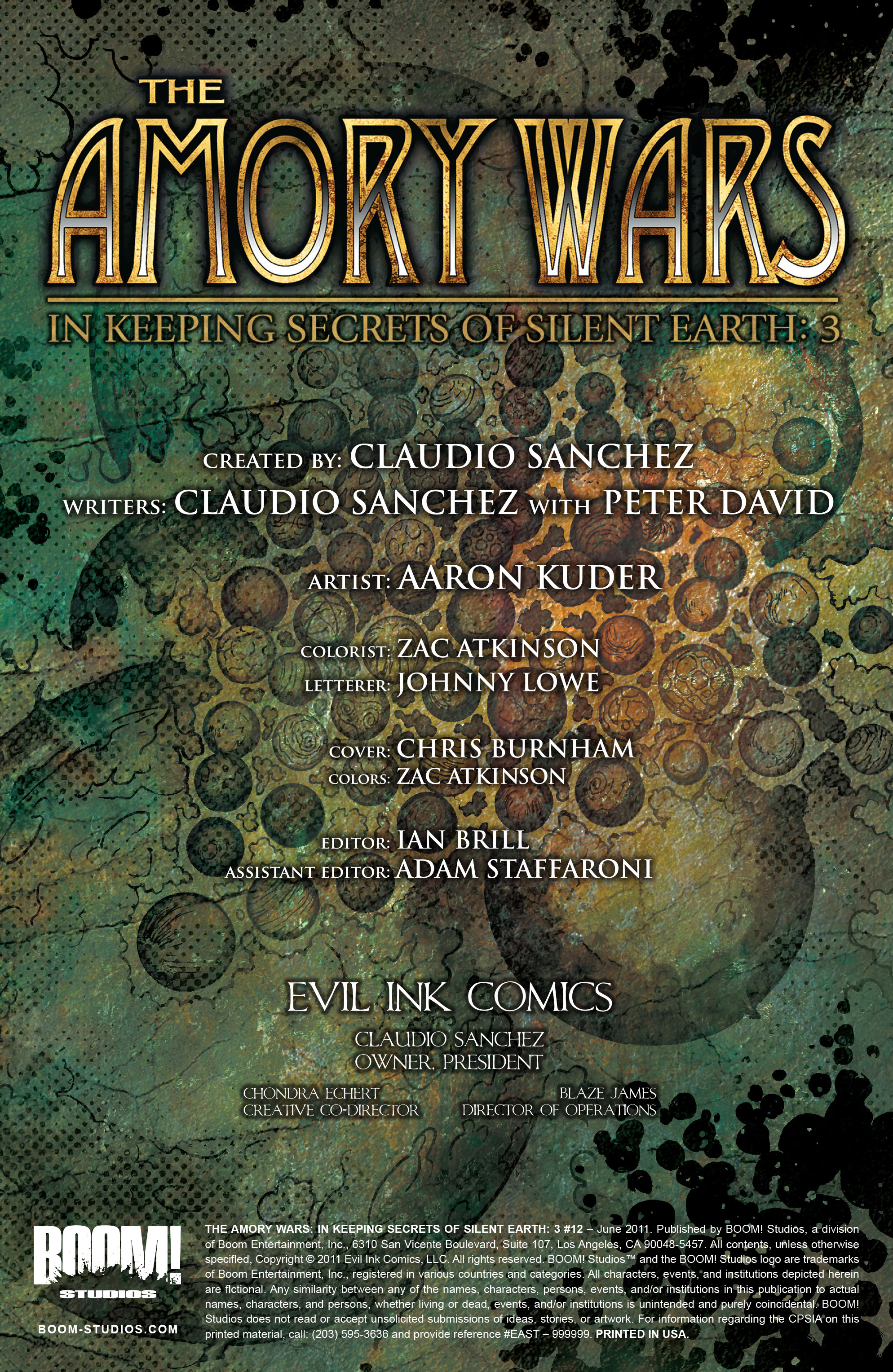 Read online The Amory Wars: In Keeping Secrets of Silent Earth 3 comic -  Issue #12 - 2