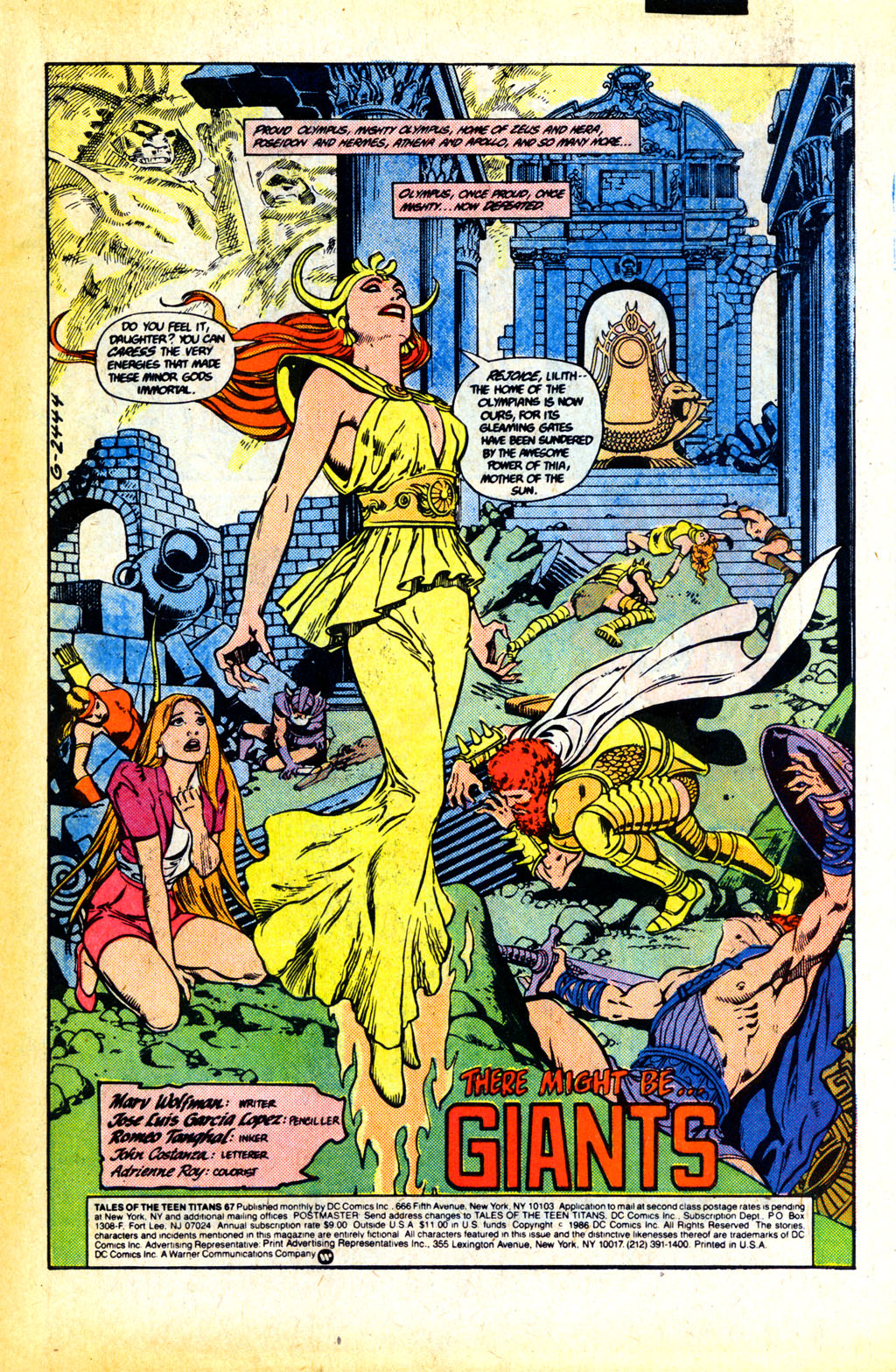 Read online Tales of the Teen Titans comic -  Issue #67 - 2