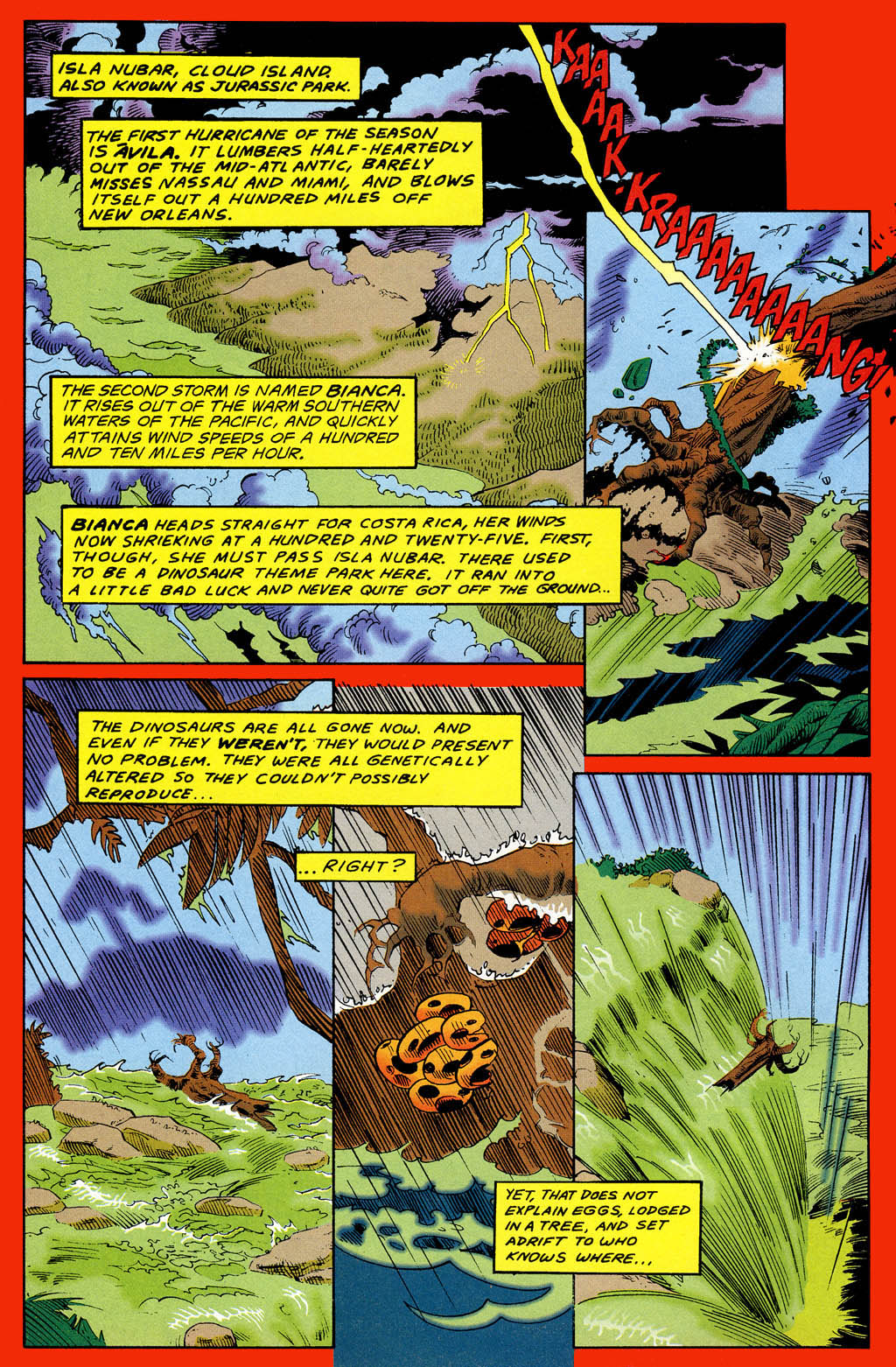 Read online Jurassic Park (1993) comic -  Issue # _Annual 1 - 4