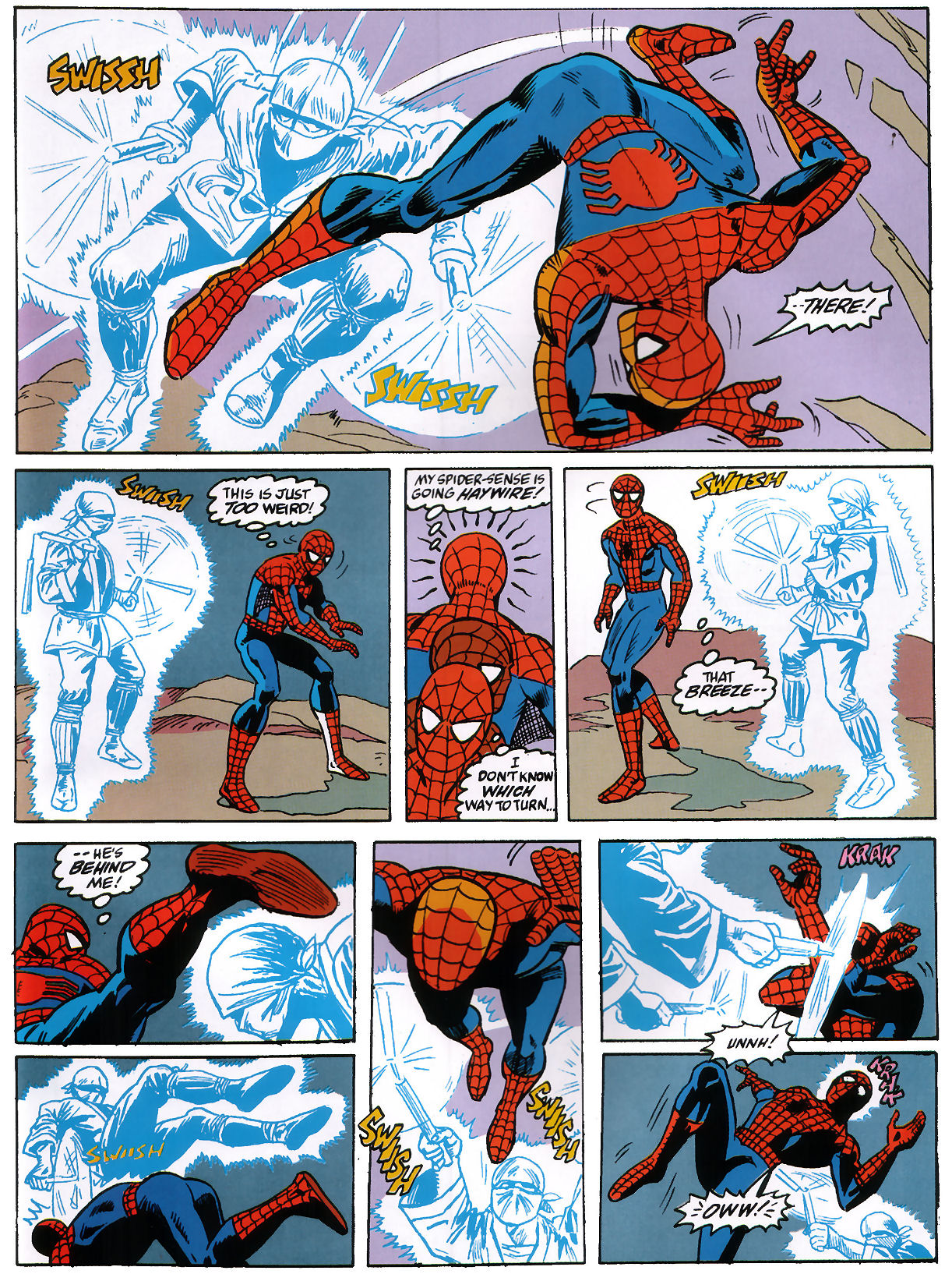 Read online Marvel Graphic Novel comic -  Issue #72 - Spiderman - Fear Itself - 37
