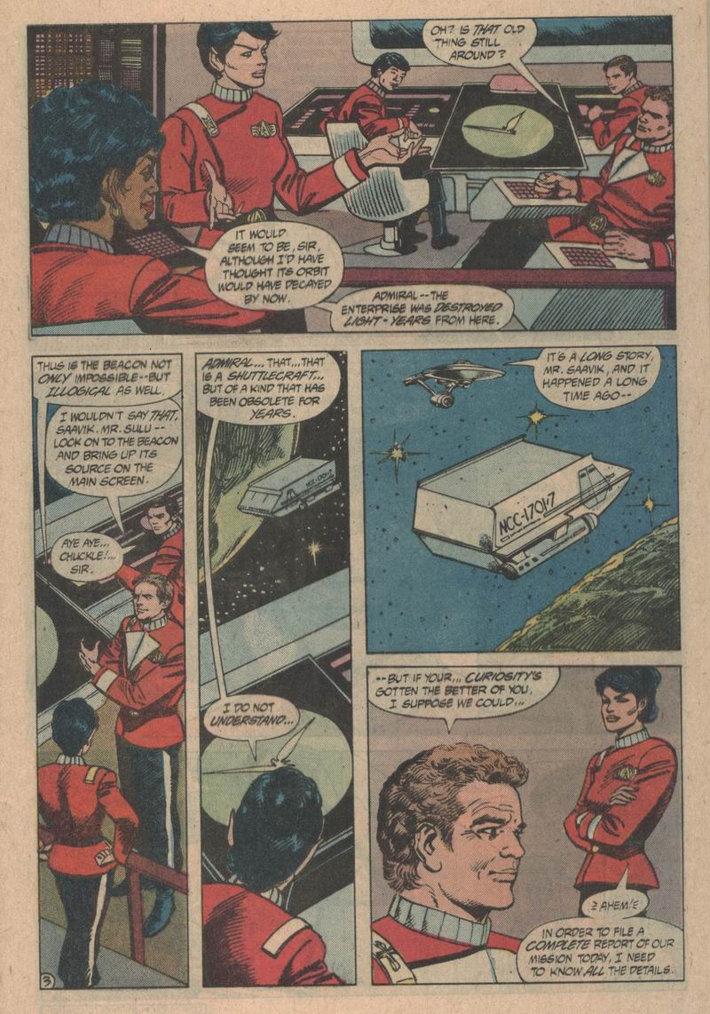Read online Star Trek (1984) comic -  Issue #30 - 4