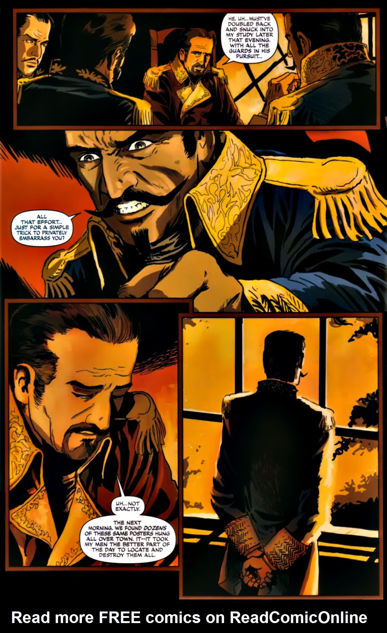 Read online Zorro (2008) comic -  Issue #19 - 22