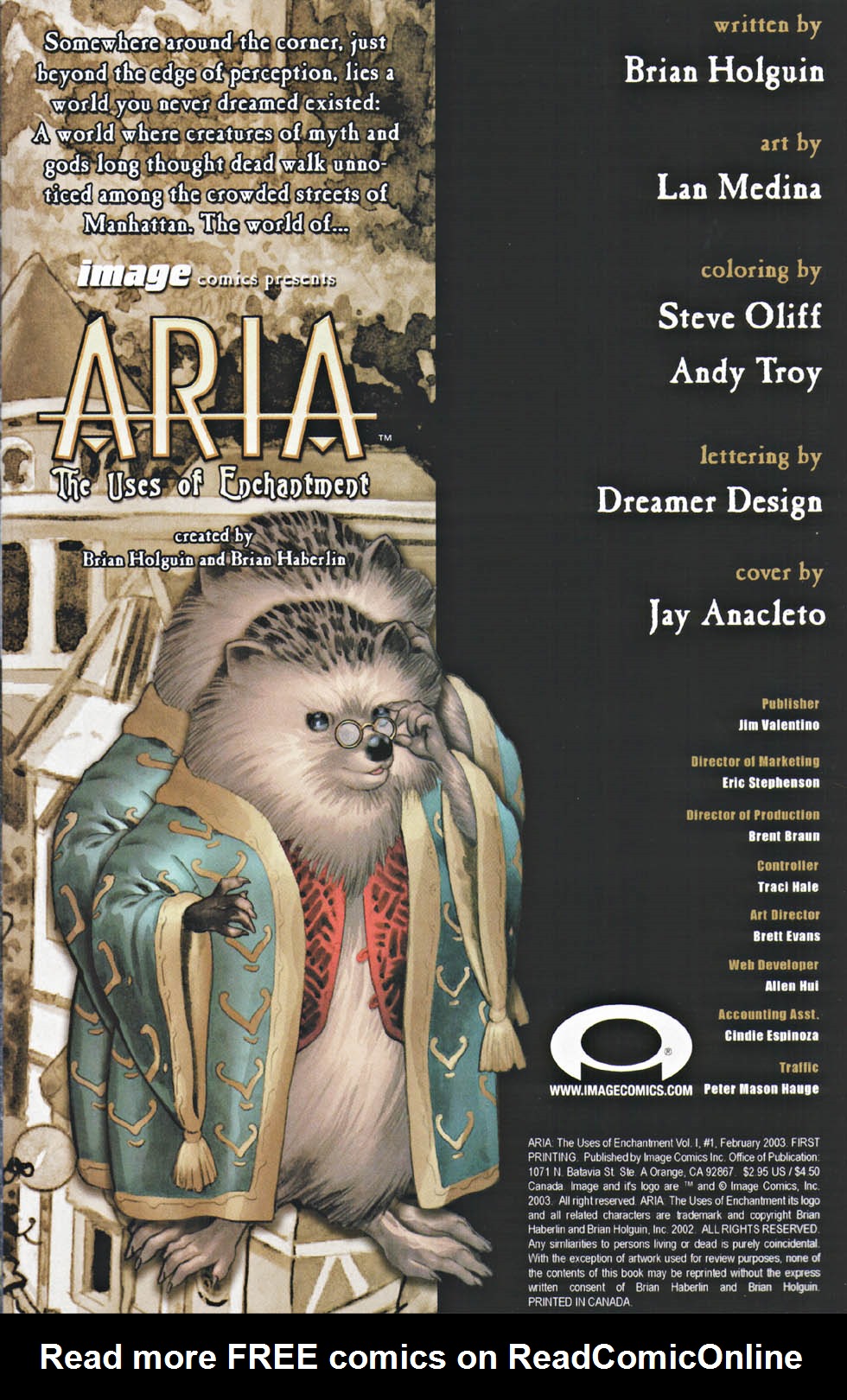 Read online Aria: The Uses of Enchantment comic -  Issue #1 - 3