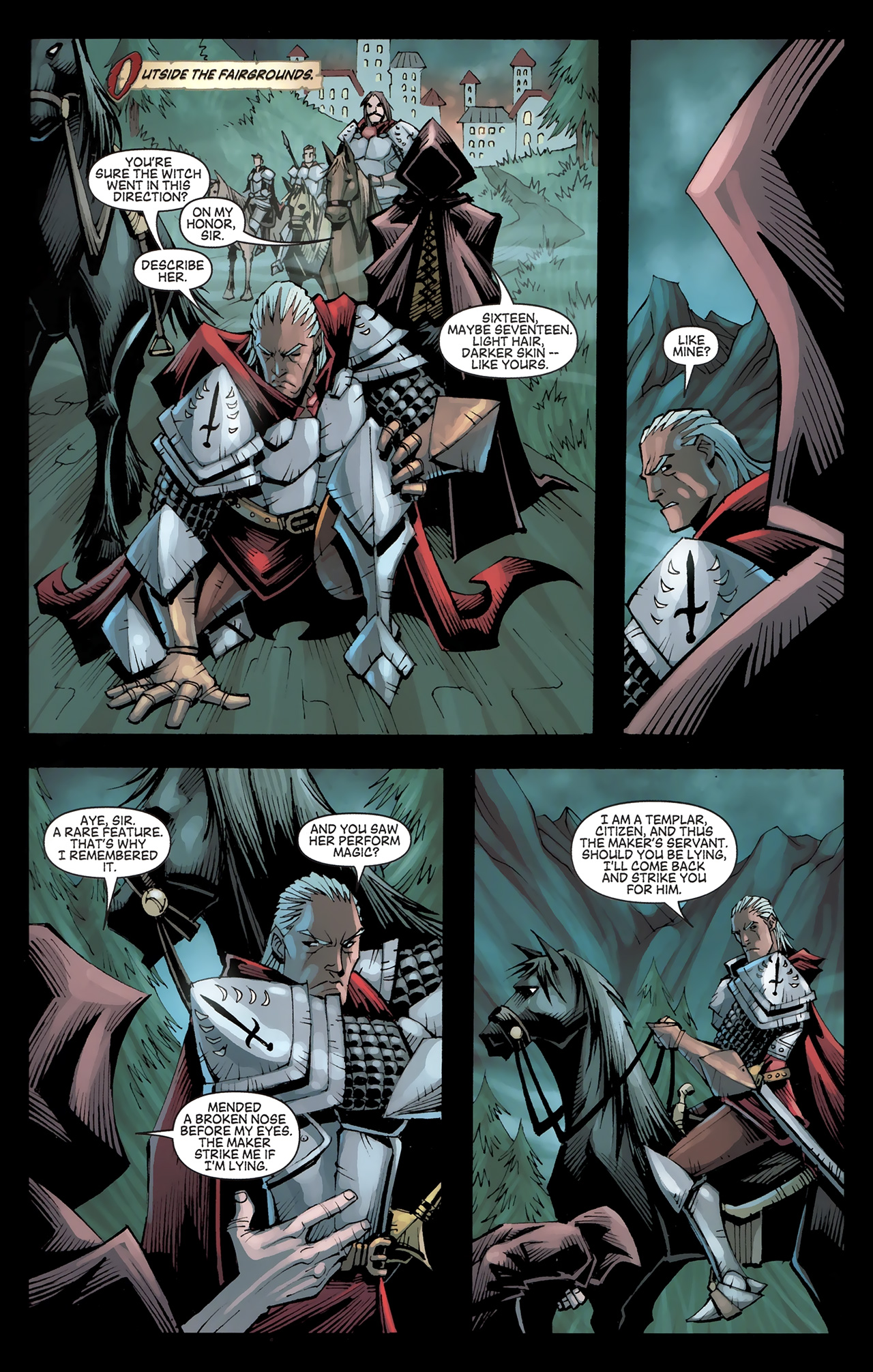 Read online Dragon Age comic -  Issue #4 - 9
