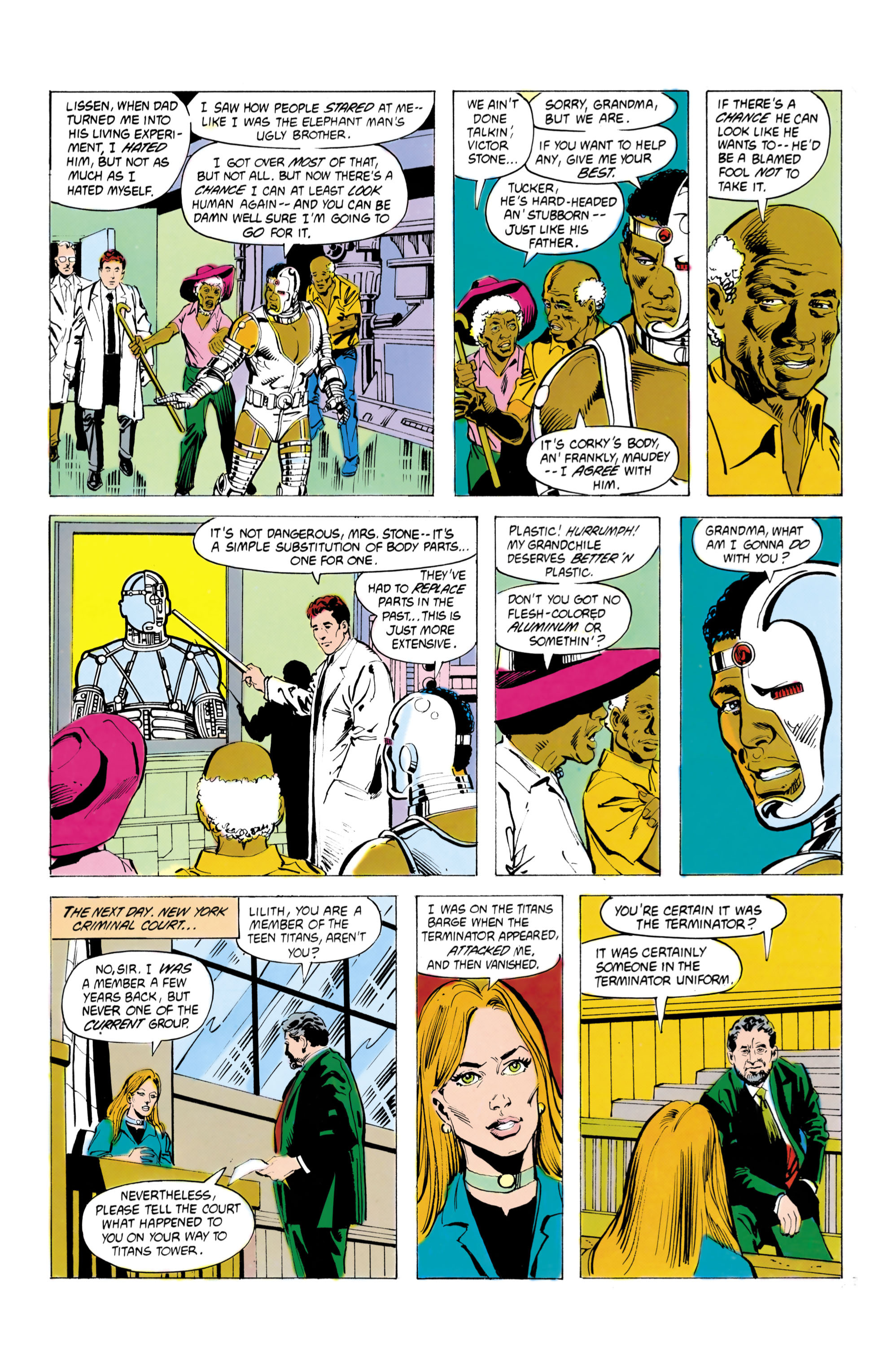 Read online Tales of the Teen Titans comic -  Issue #54 - 15