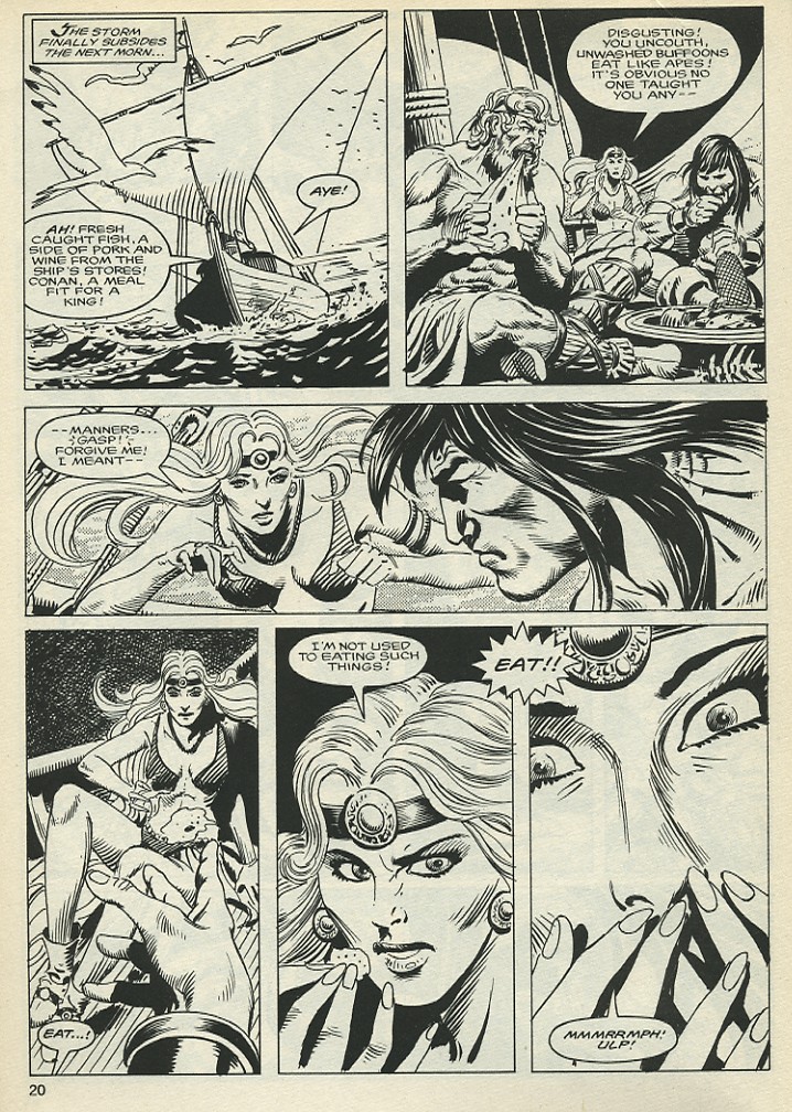 The Savage Sword Of Conan issue 136 - Page 19
