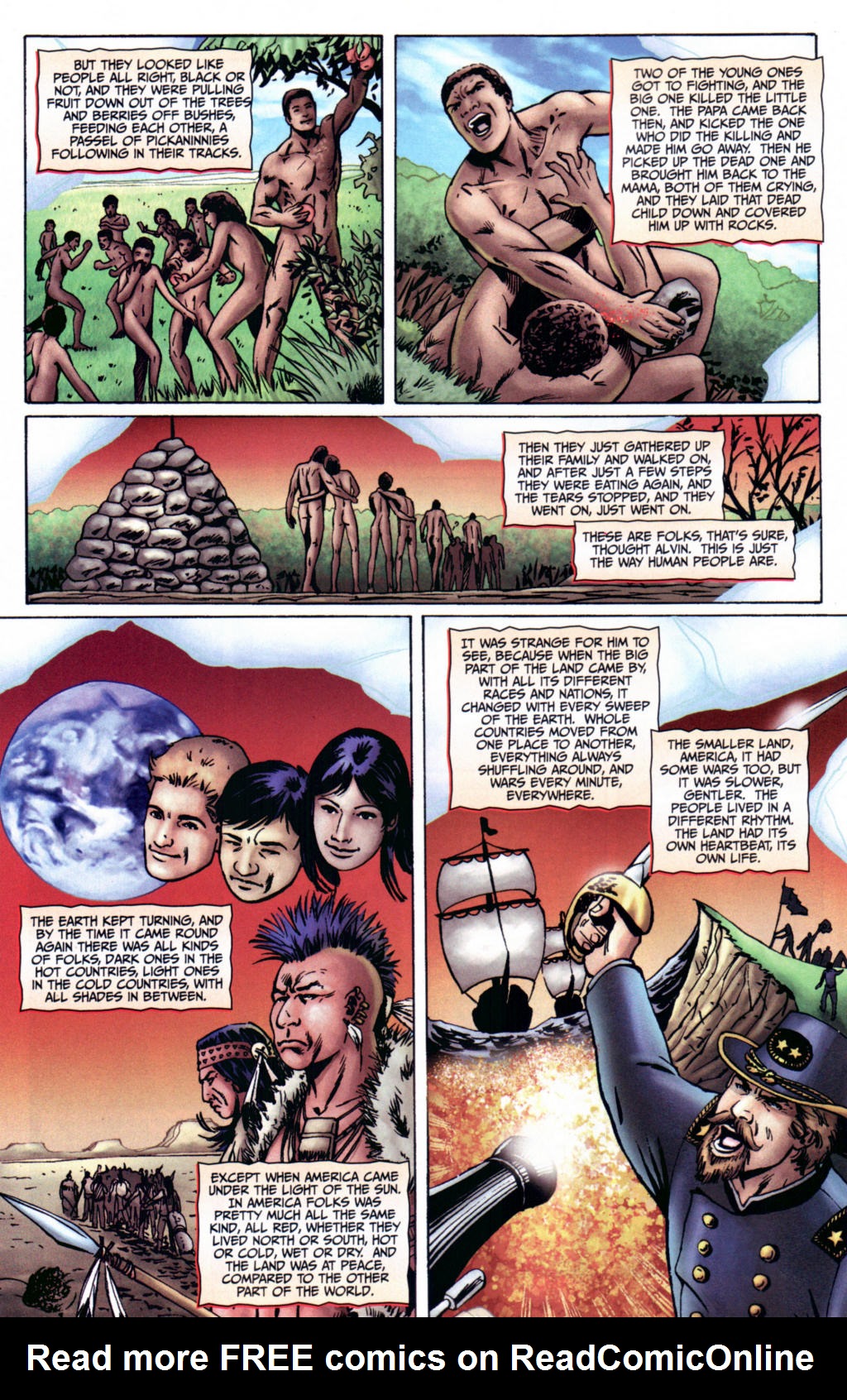 Read online Red Prophet: The Tales of Alvin Maker comic -  Issue #6 - 20