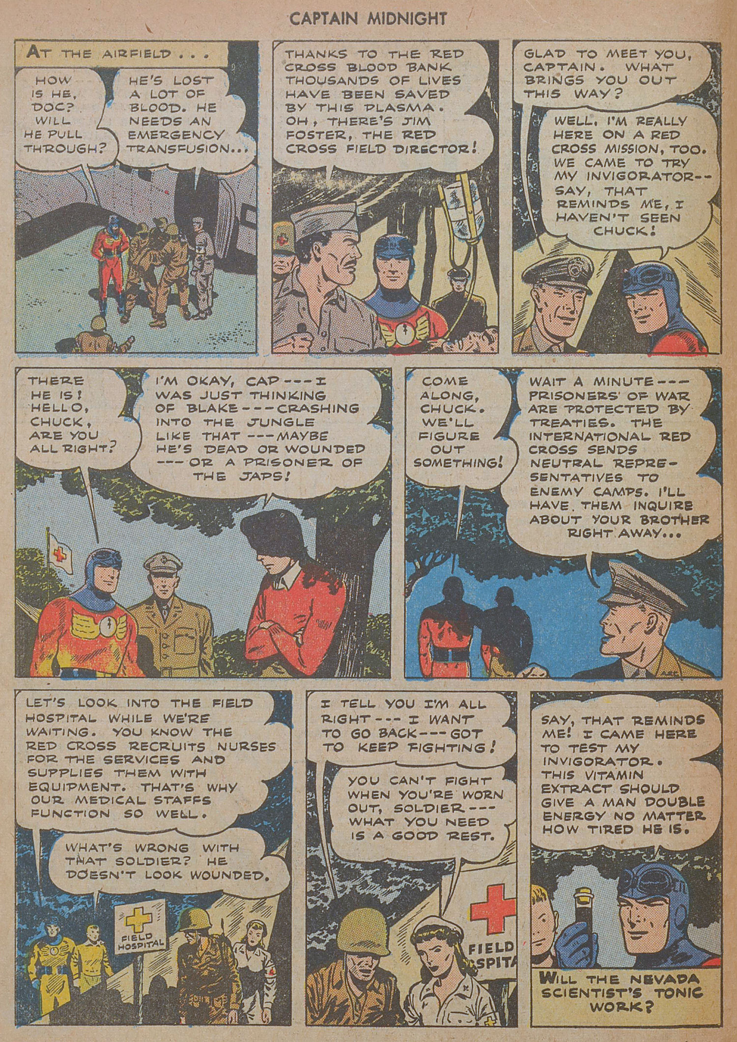 Read online Captain Midnight (1942) comic -  Issue #24 - 6