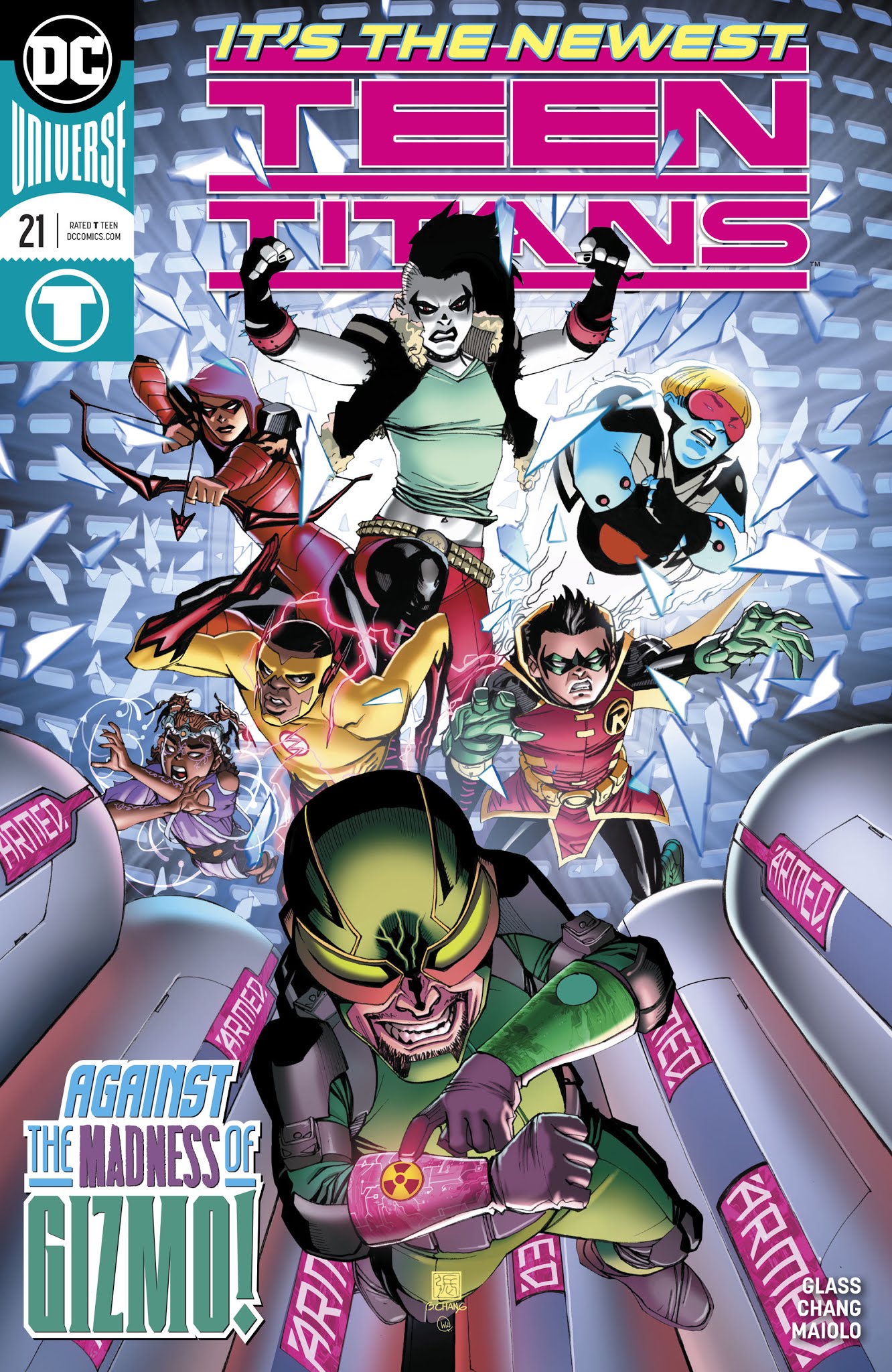 Read online Teen Titans (2016) comic -  Issue #21 - 1