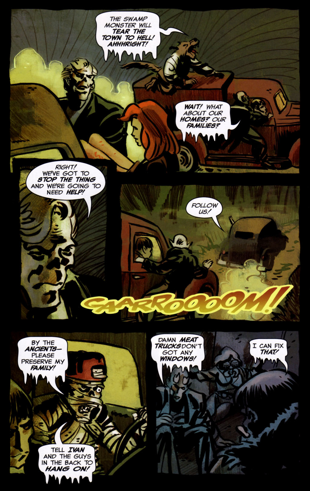 Read online Frankenstein Mobster comic -  Issue #7 - 5