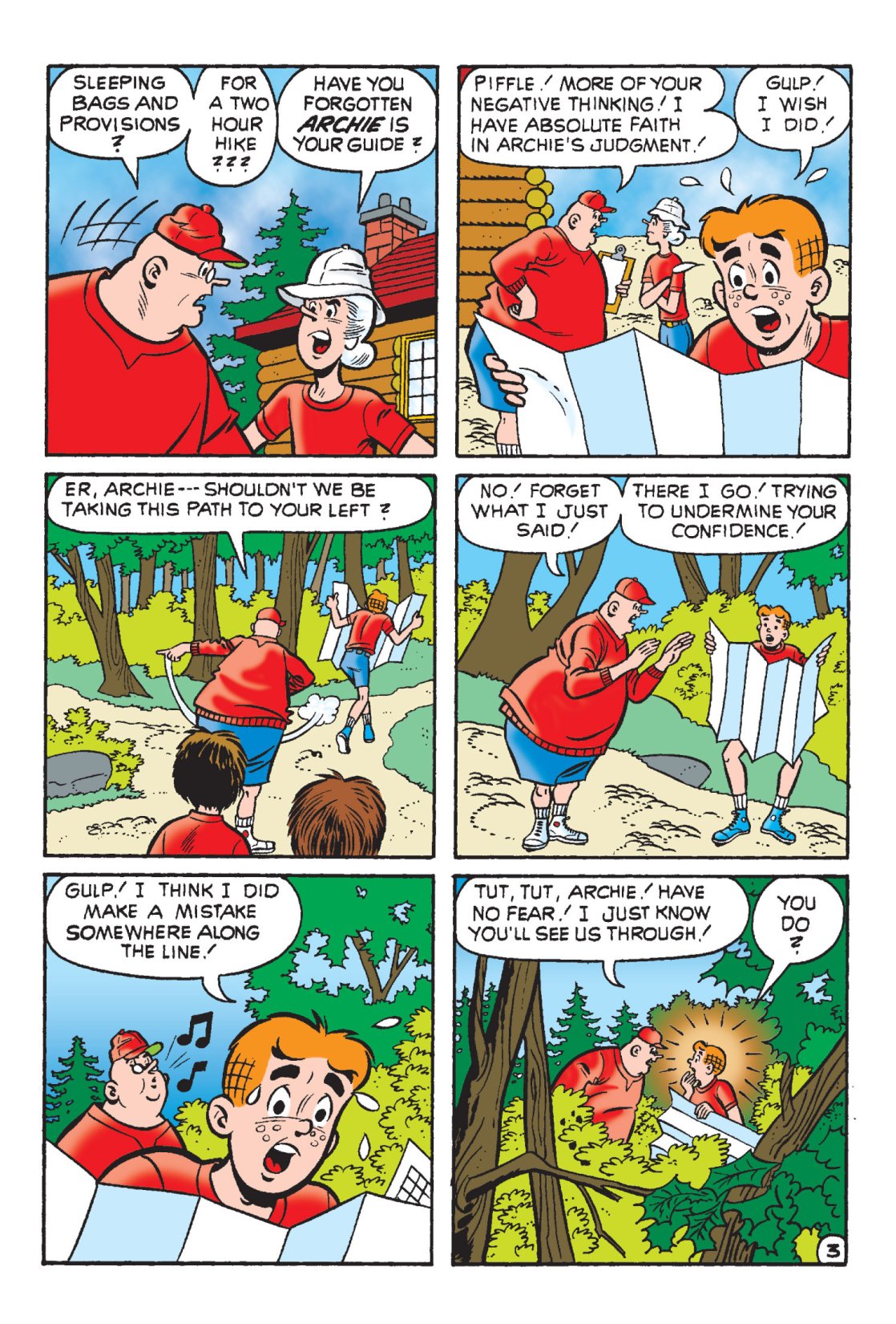 Read online Archie's Camp Tales comic -  Issue # TPB - 83
