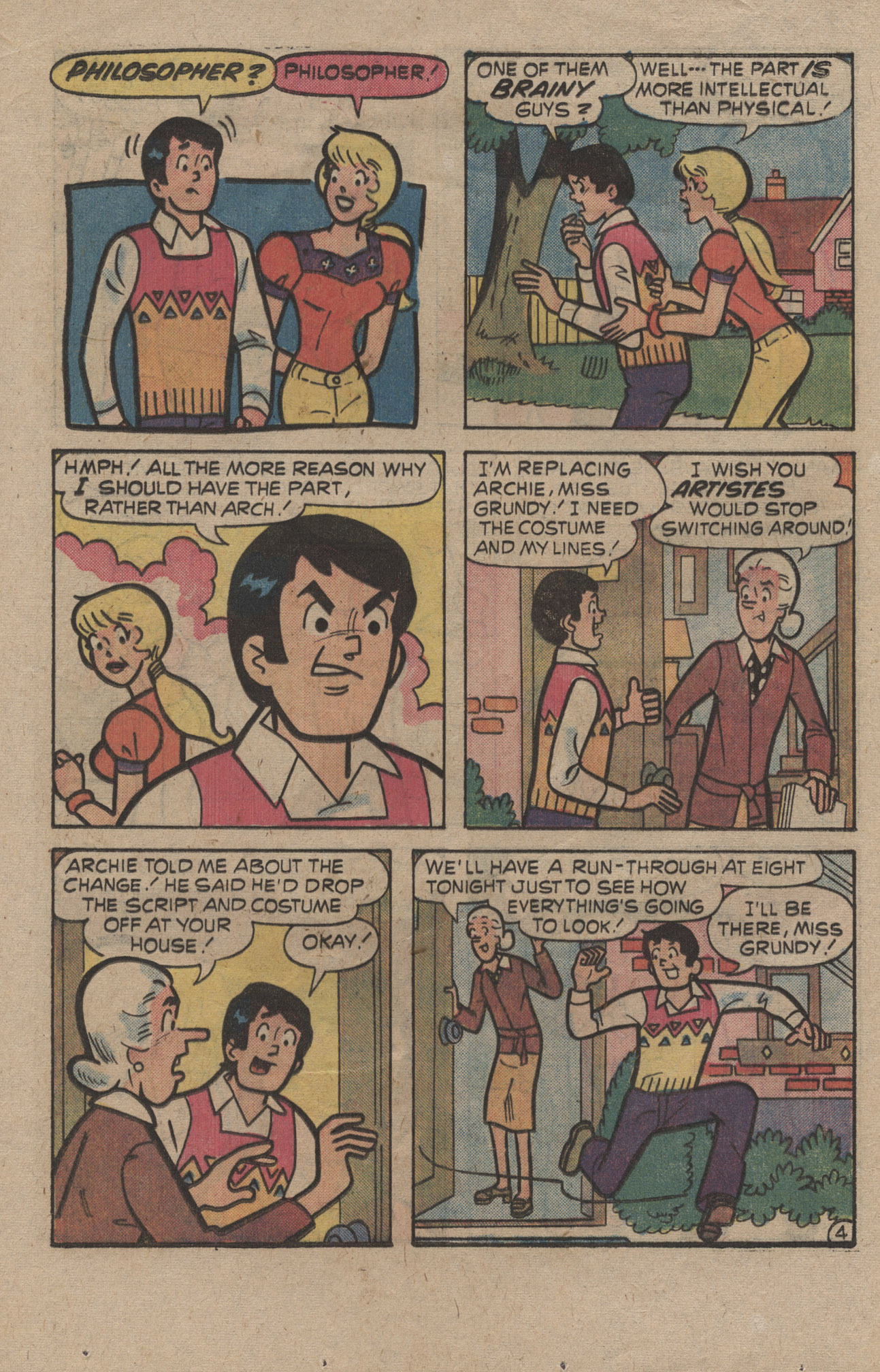 Read online Reggie and Me (1966) comic -  Issue #93 - 16