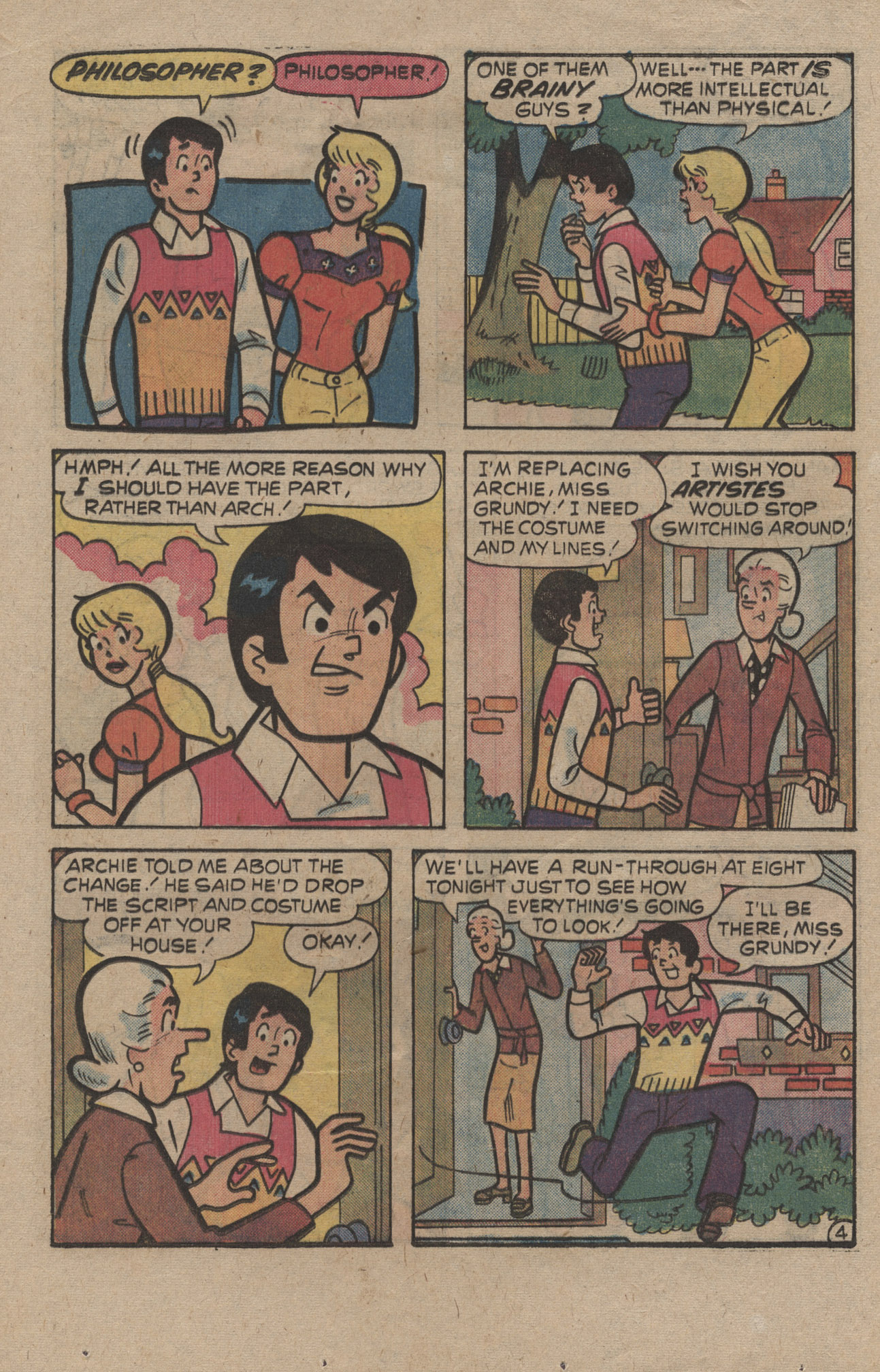 Read online Reggie and Me (1966) comic -  Issue #93 - 16