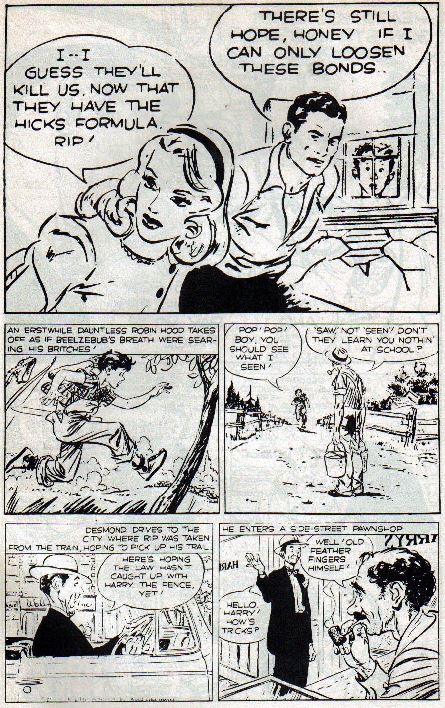 Read online Official Rip Kirby comic -  Issue #3 - 33