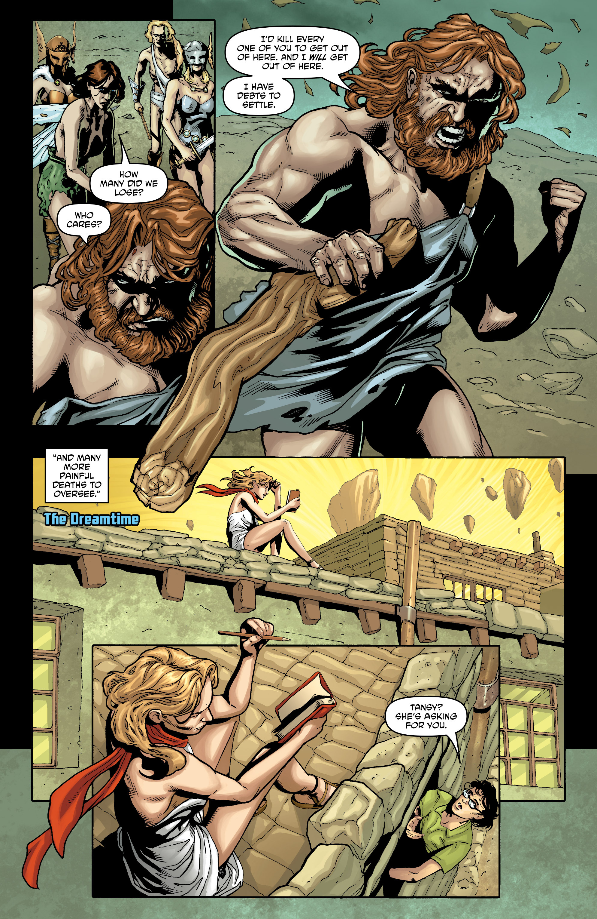 Read online God Is Dead comic -  Issue #14 - 17