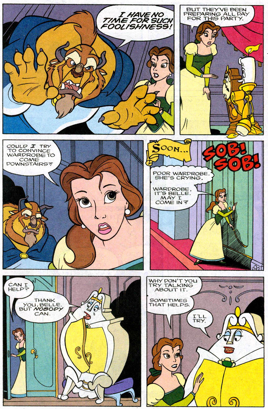 Read online Disney's Beauty and the Beast comic -  Issue #2 - 16