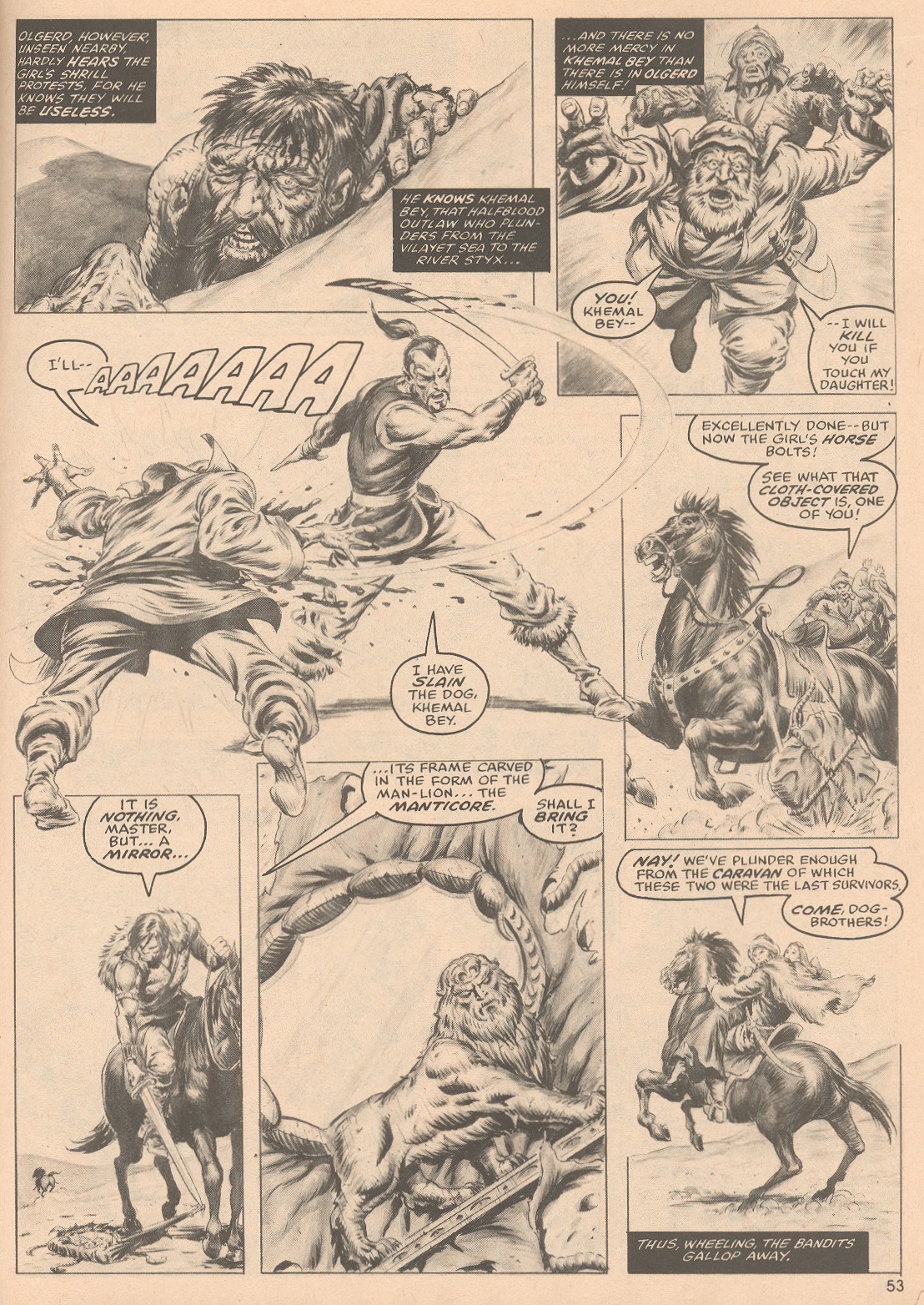 Read online The Savage Sword Of Conan comic -  Issue #58 - 54