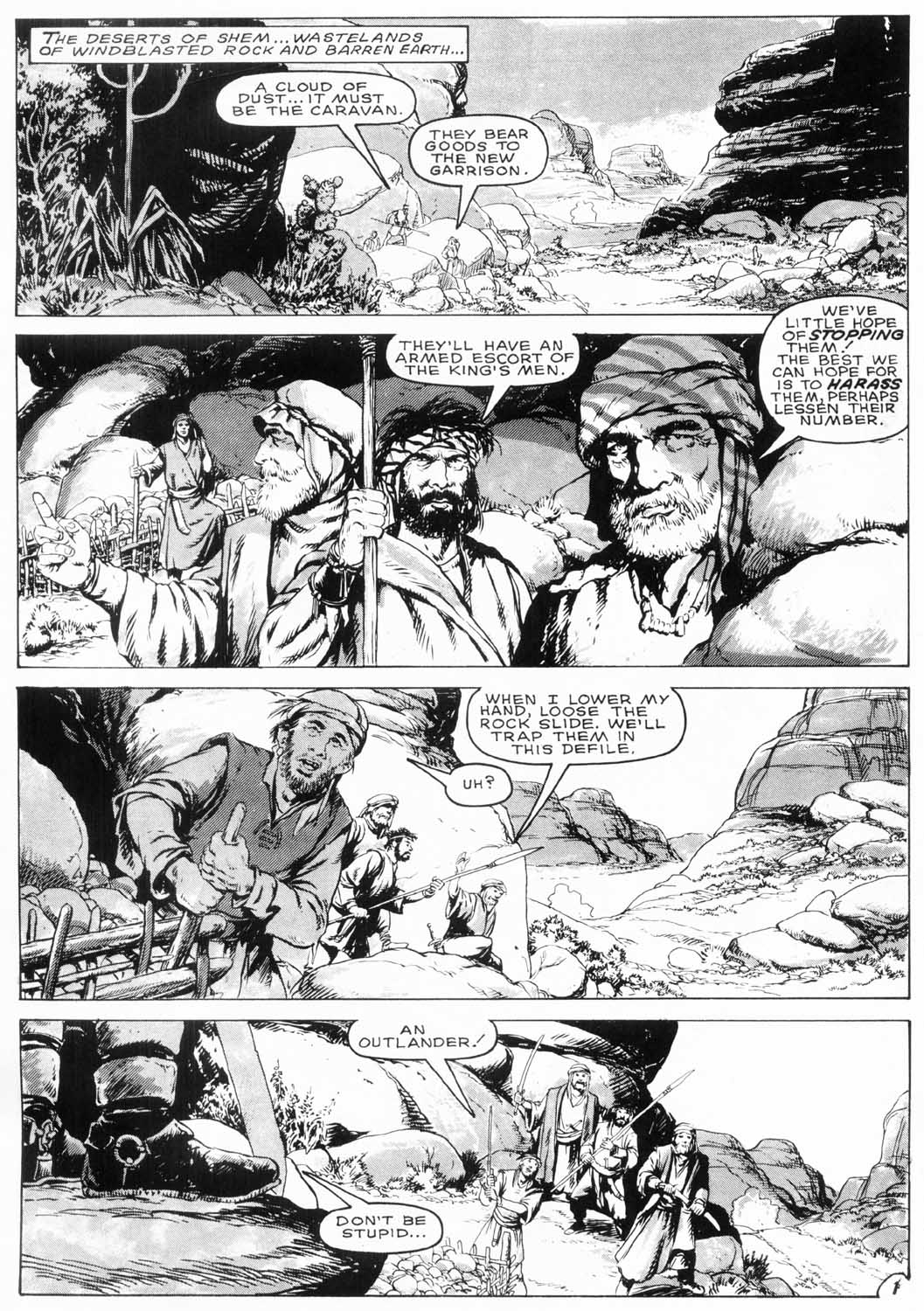 Read online The Savage Sword Of Conan comic -  Issue #153 - 7
