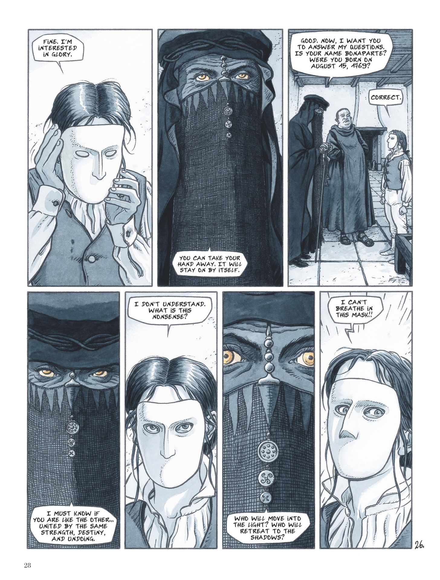 Read online Game of Masks comic -  Issue #5 - 28