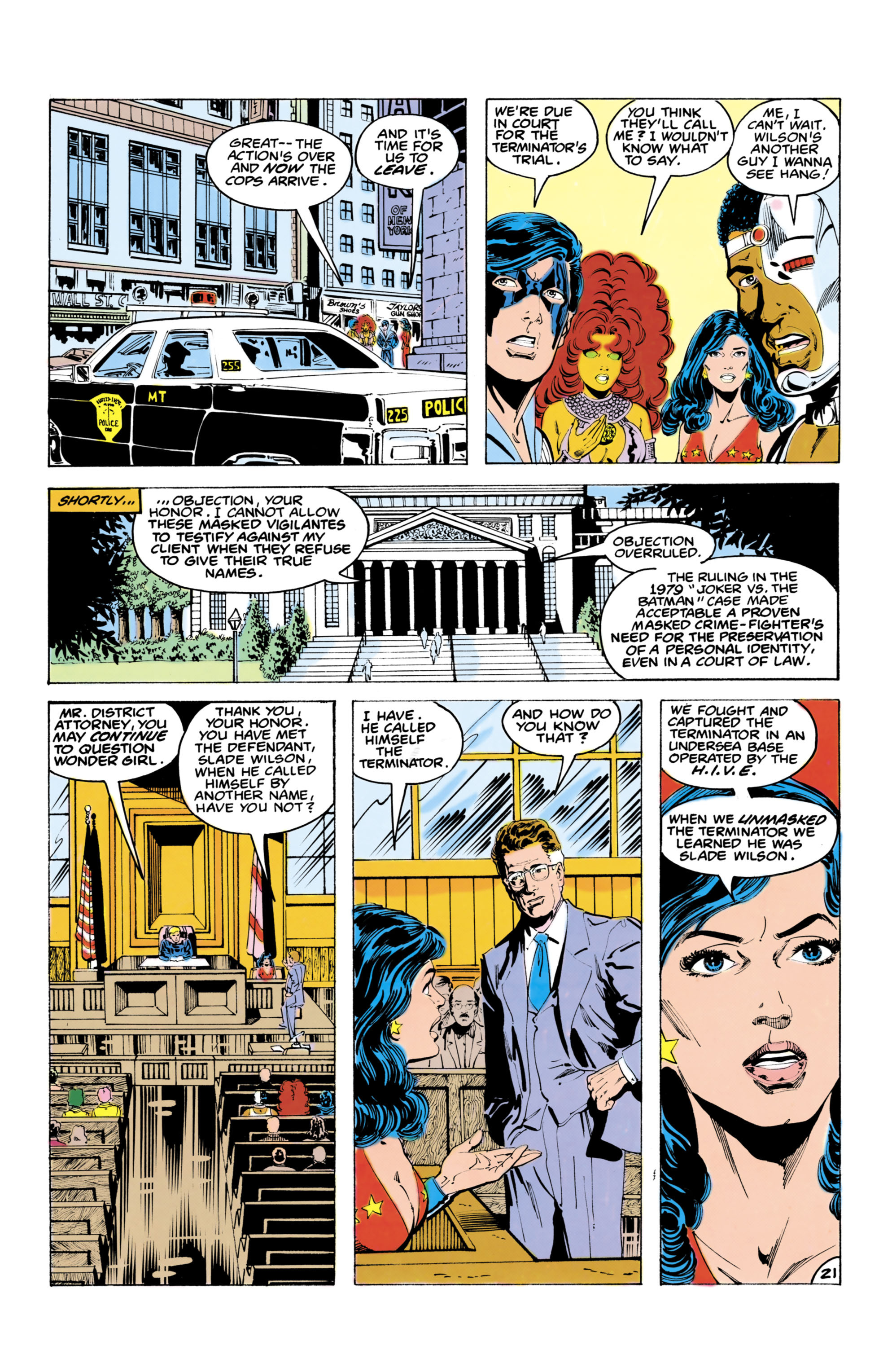 Read online Tales of the Teen Titans comic -  Issue #53 - 22