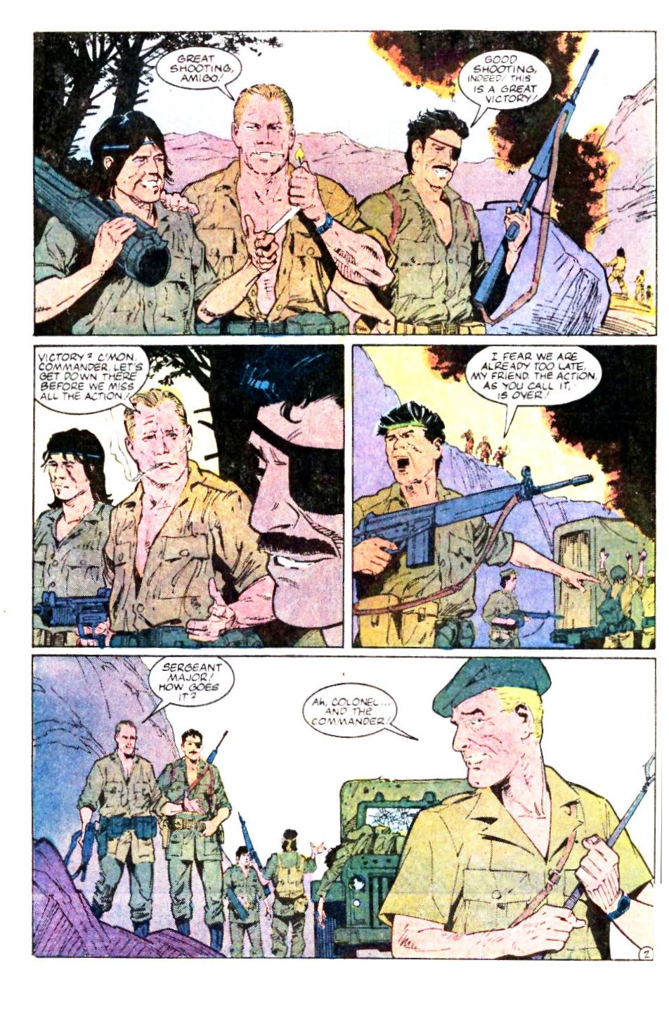 Read online Mark Hazzard: Merc comic -  Issue #7 - 3
