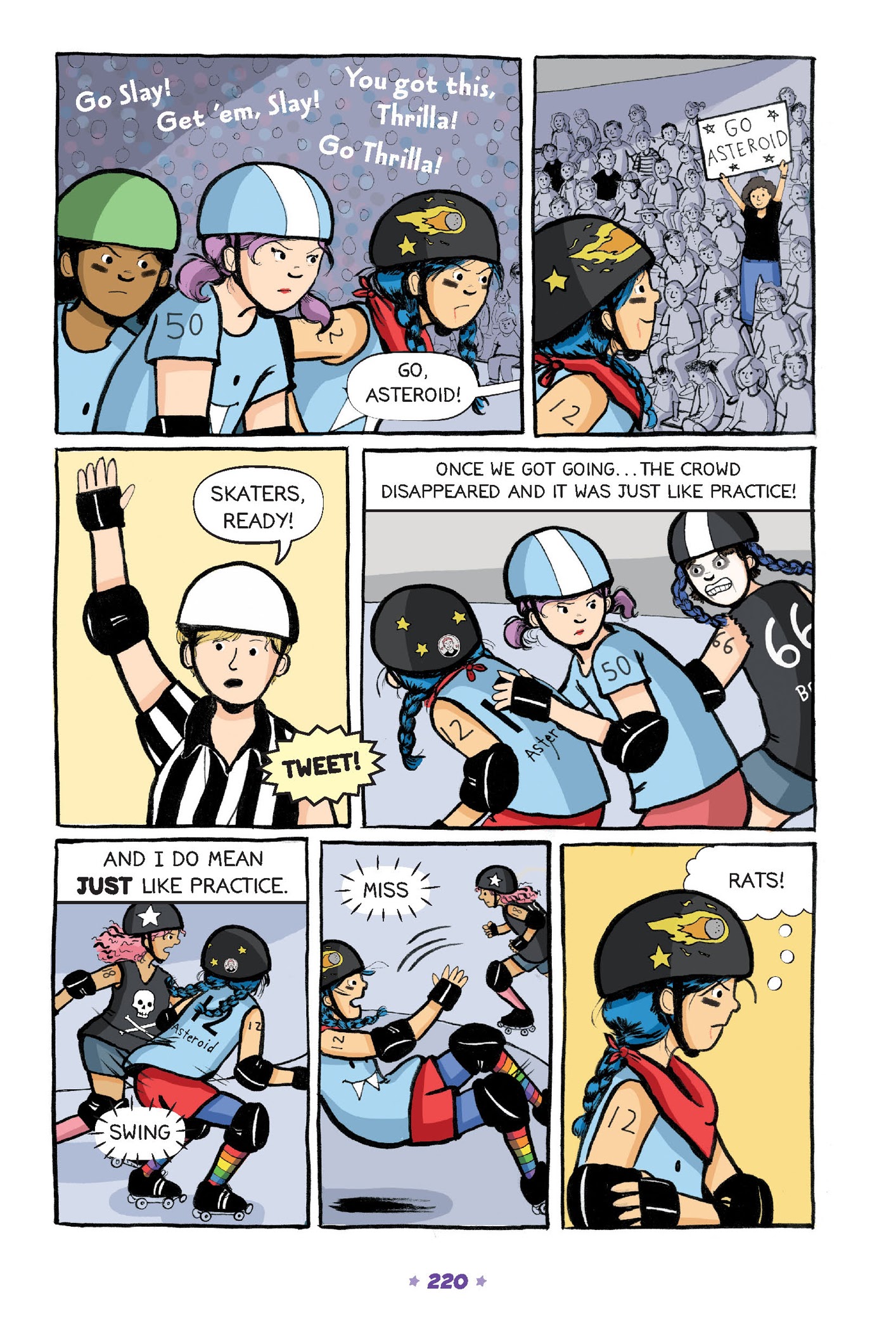 Read online Roller Girl comic -  Issue # TPB (Part 3) - 17