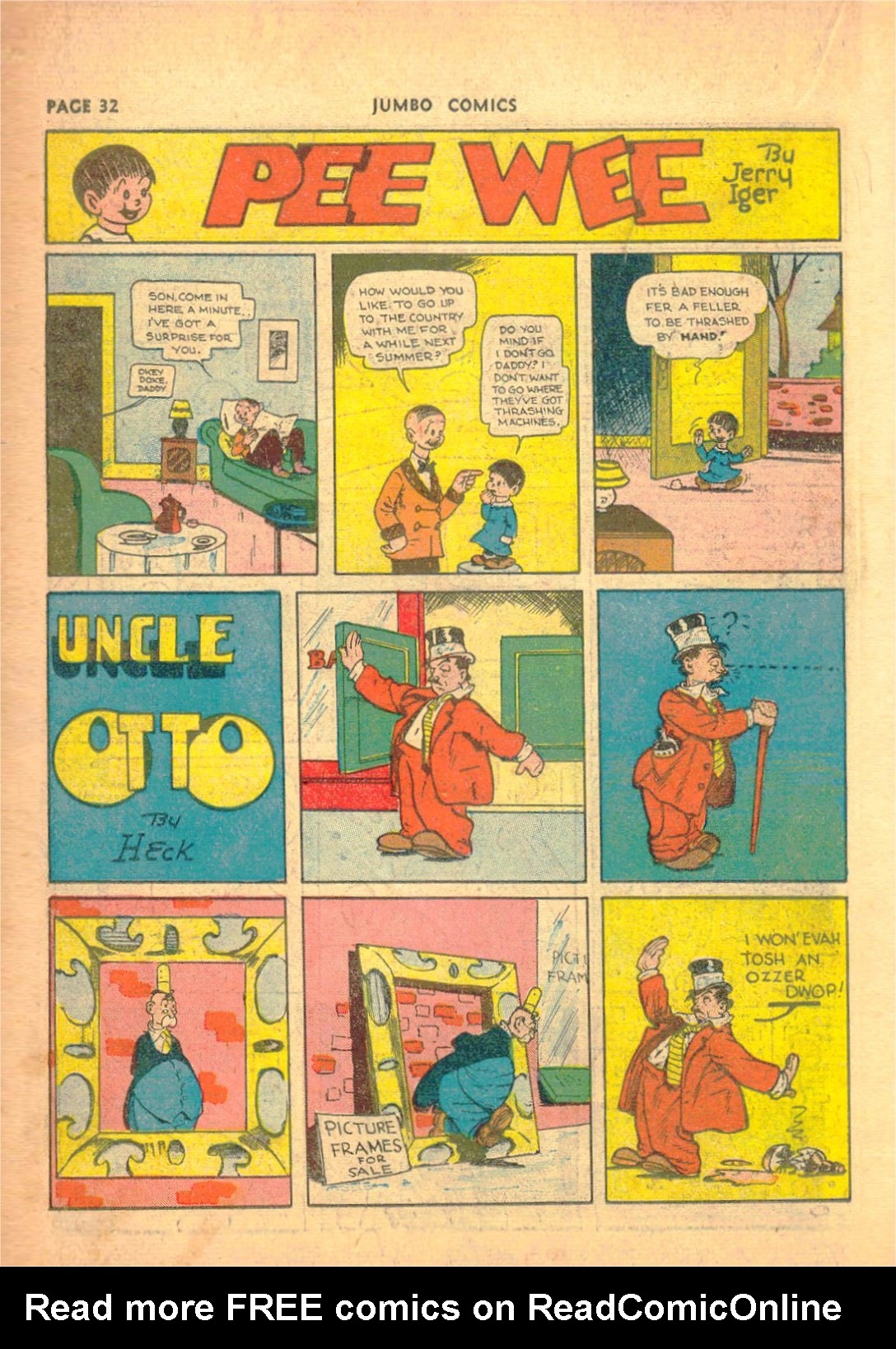 Read online Jumbo Comics comic -  Issue #23 - 34