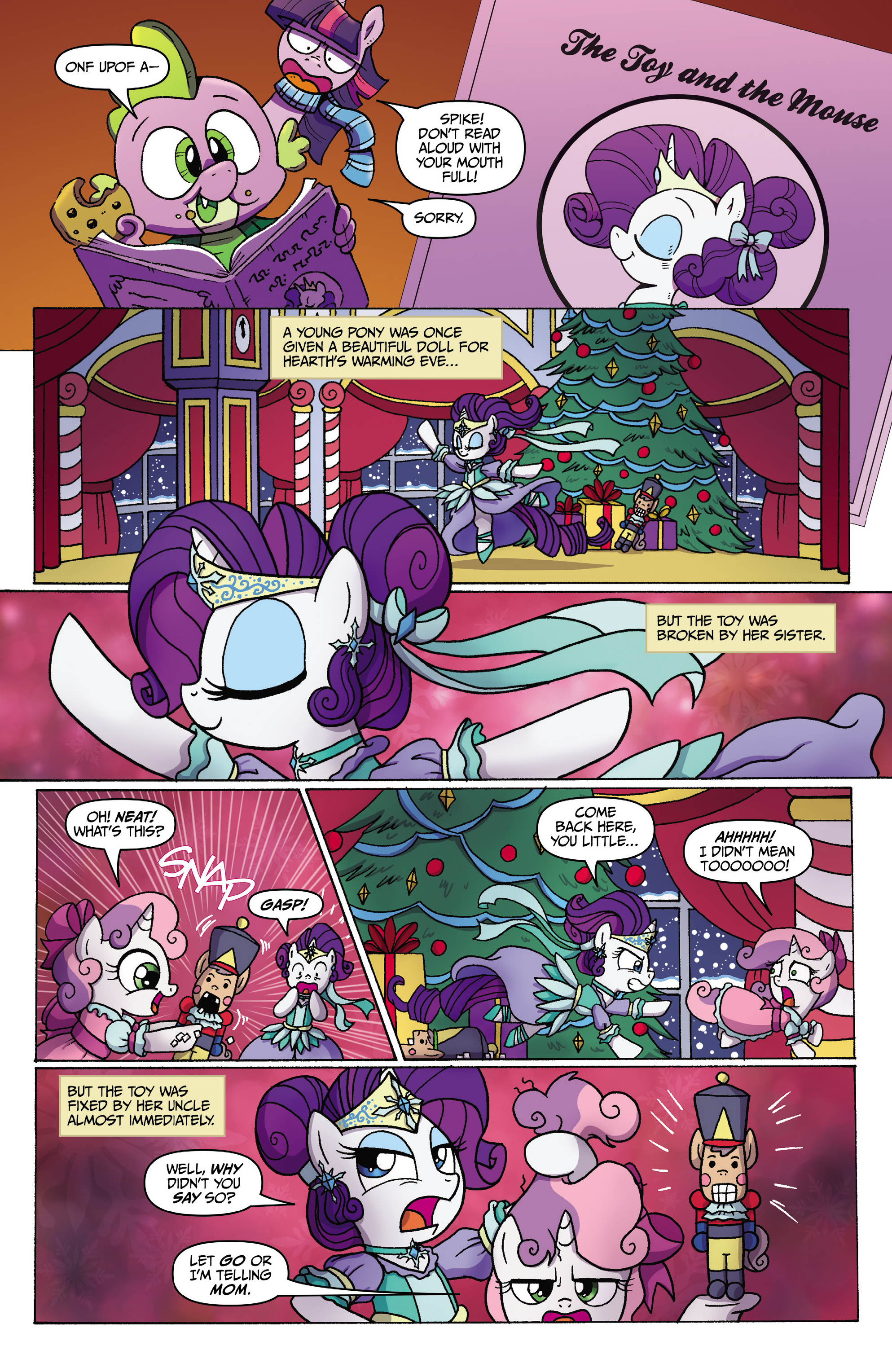 Read online My Little Pony Holiday Special comic -  Issue # Full - 12