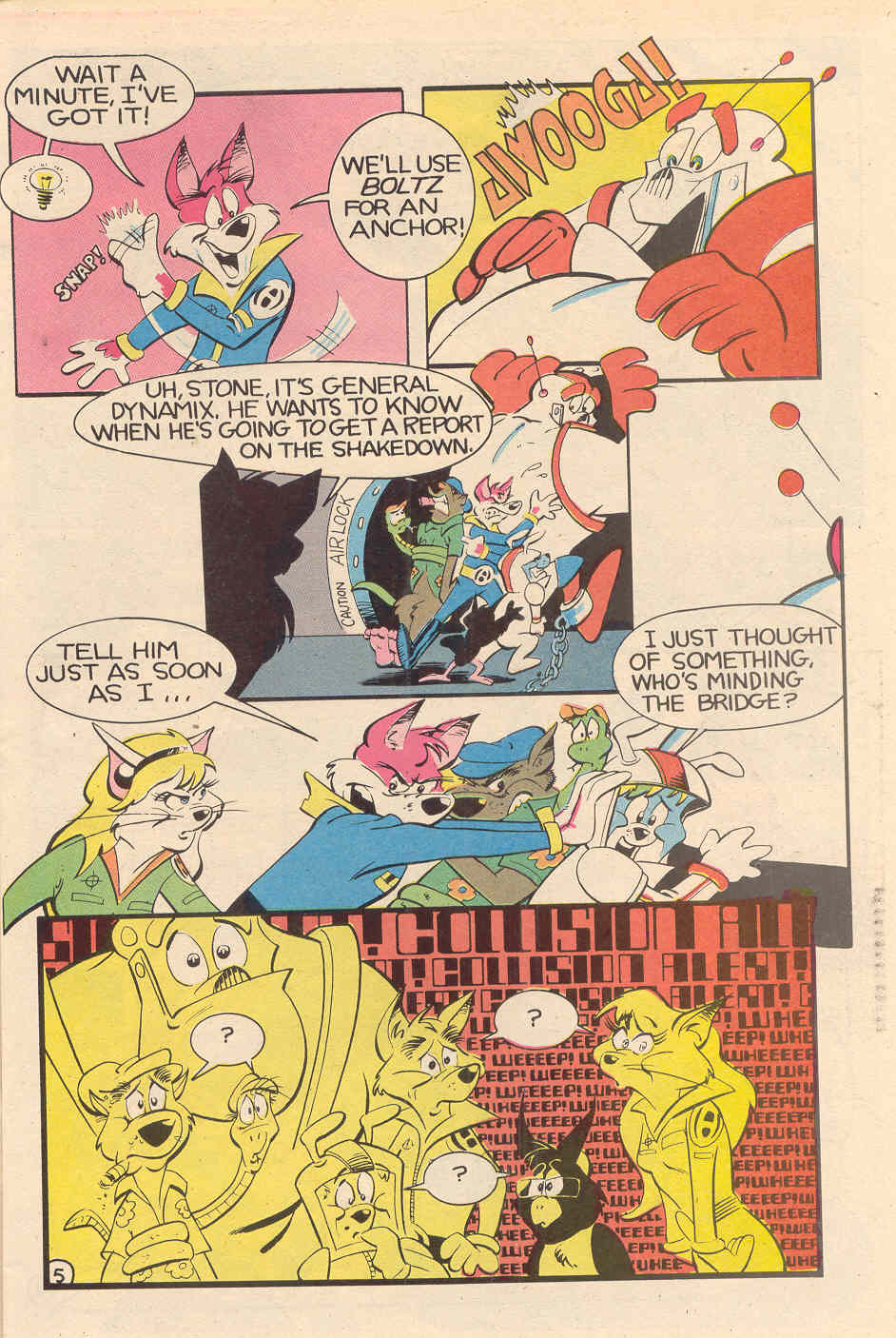 Read online Space Ark comic -  Issue #1 - 7