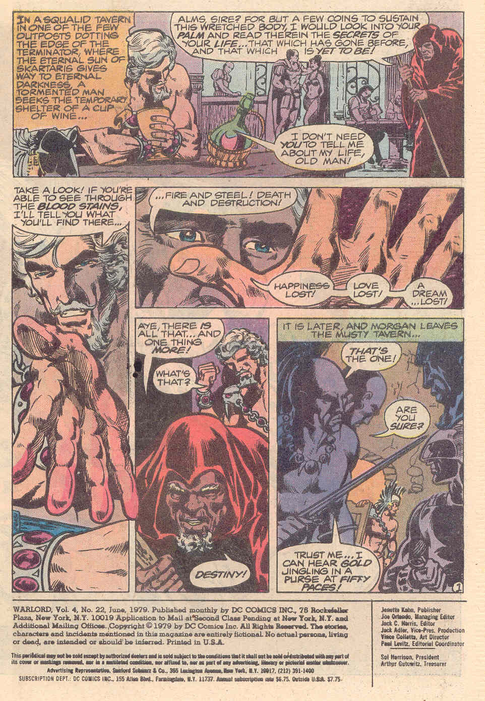 Read online Warlord (1976) comic -  Issue #22 - 2