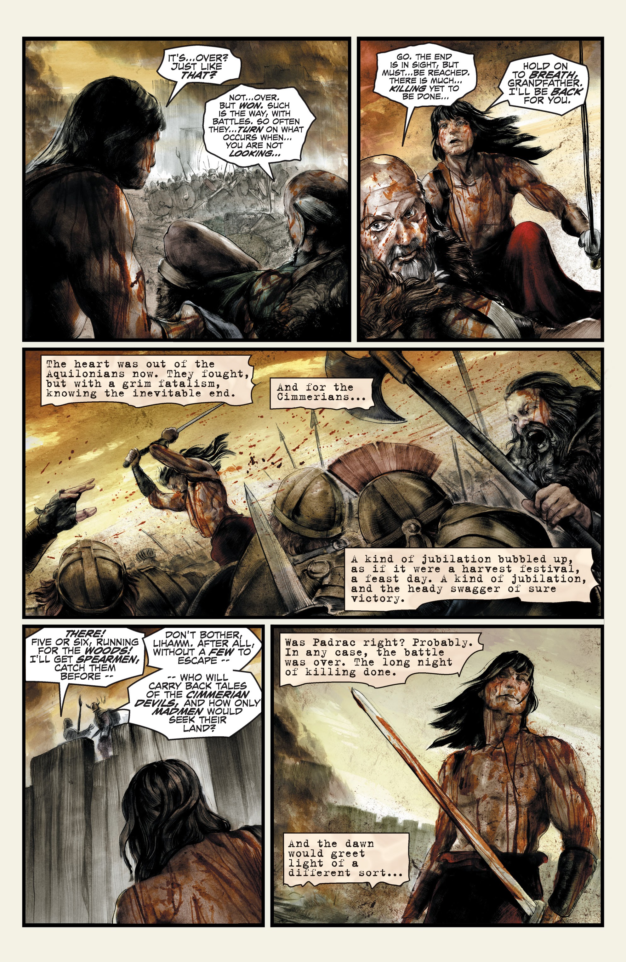 Read online Conan Chronicles Epic Collection comic -  Issue # TPB Return to Cimmeria (Part 2) - 52