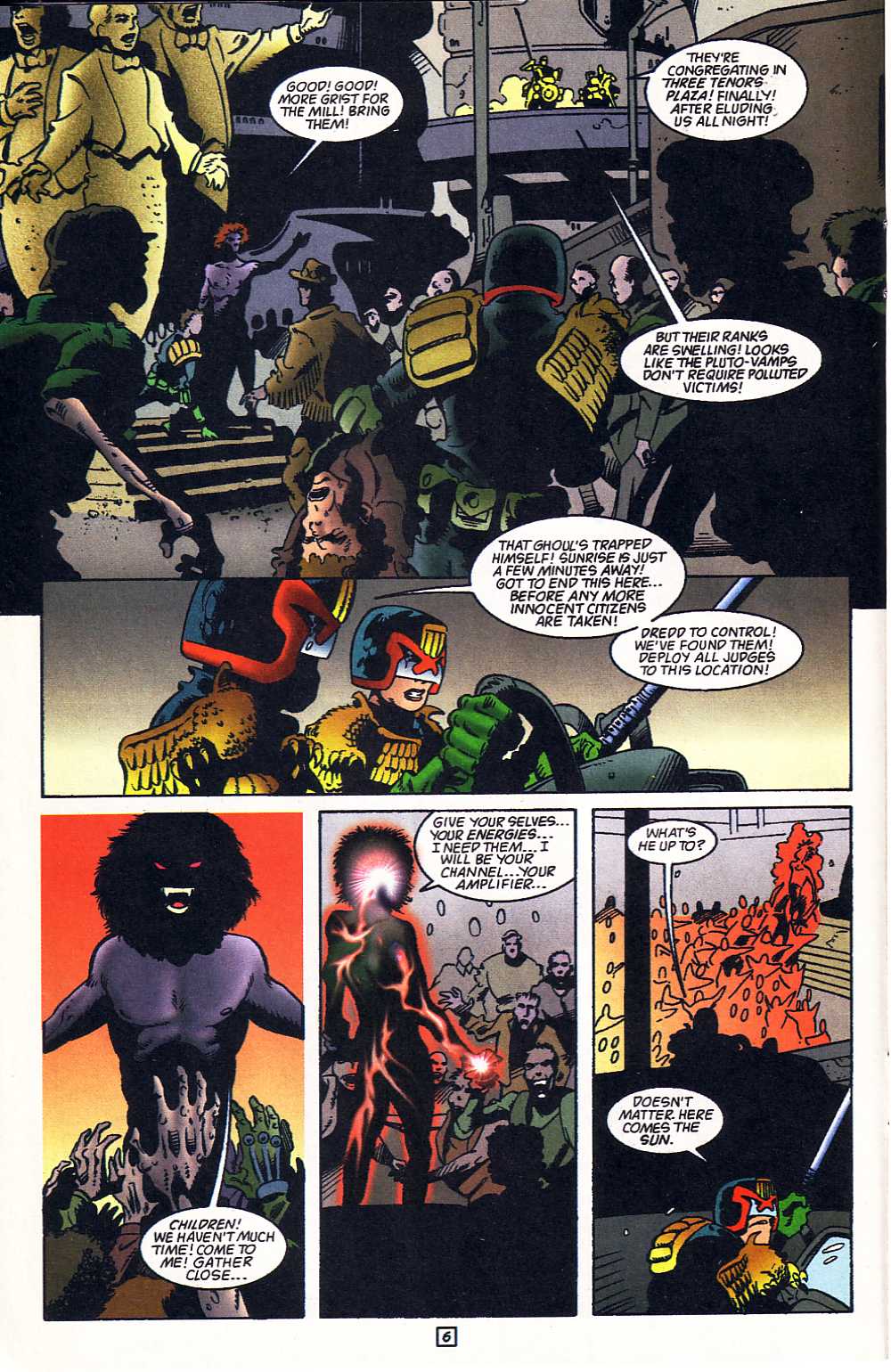Read online Judge Dredd: Legends of the Law comic -  Issue #13 - 6