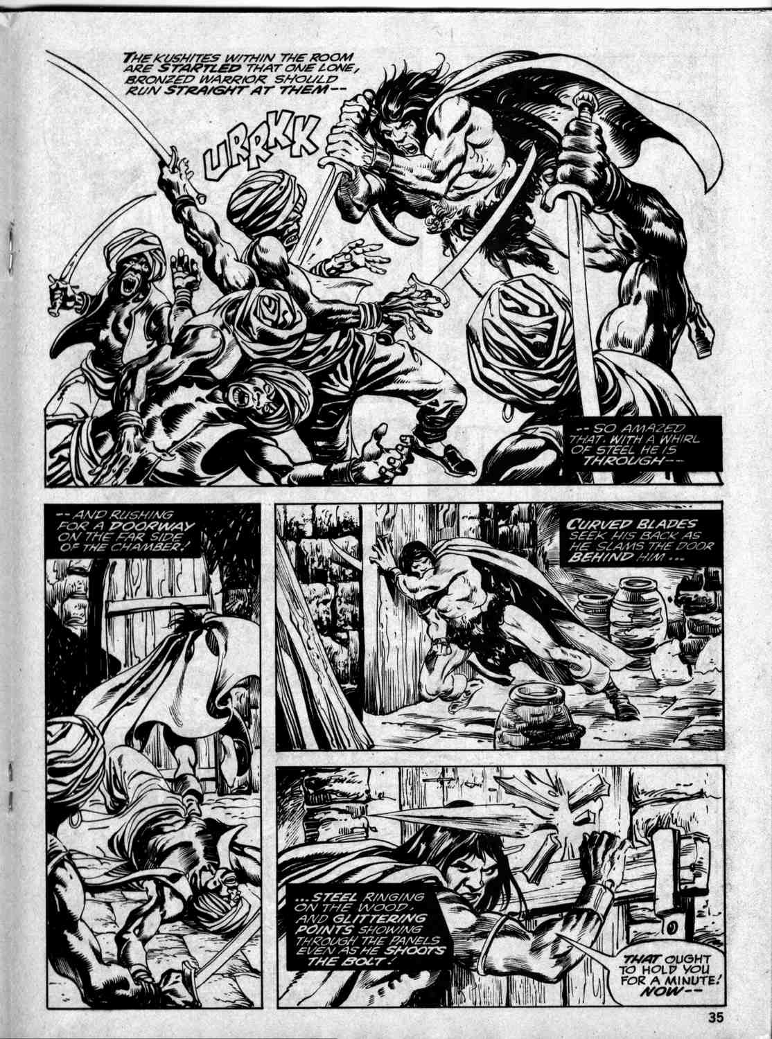 Read online The Savage Sword Of Conan comic -  Issue #36 - 35