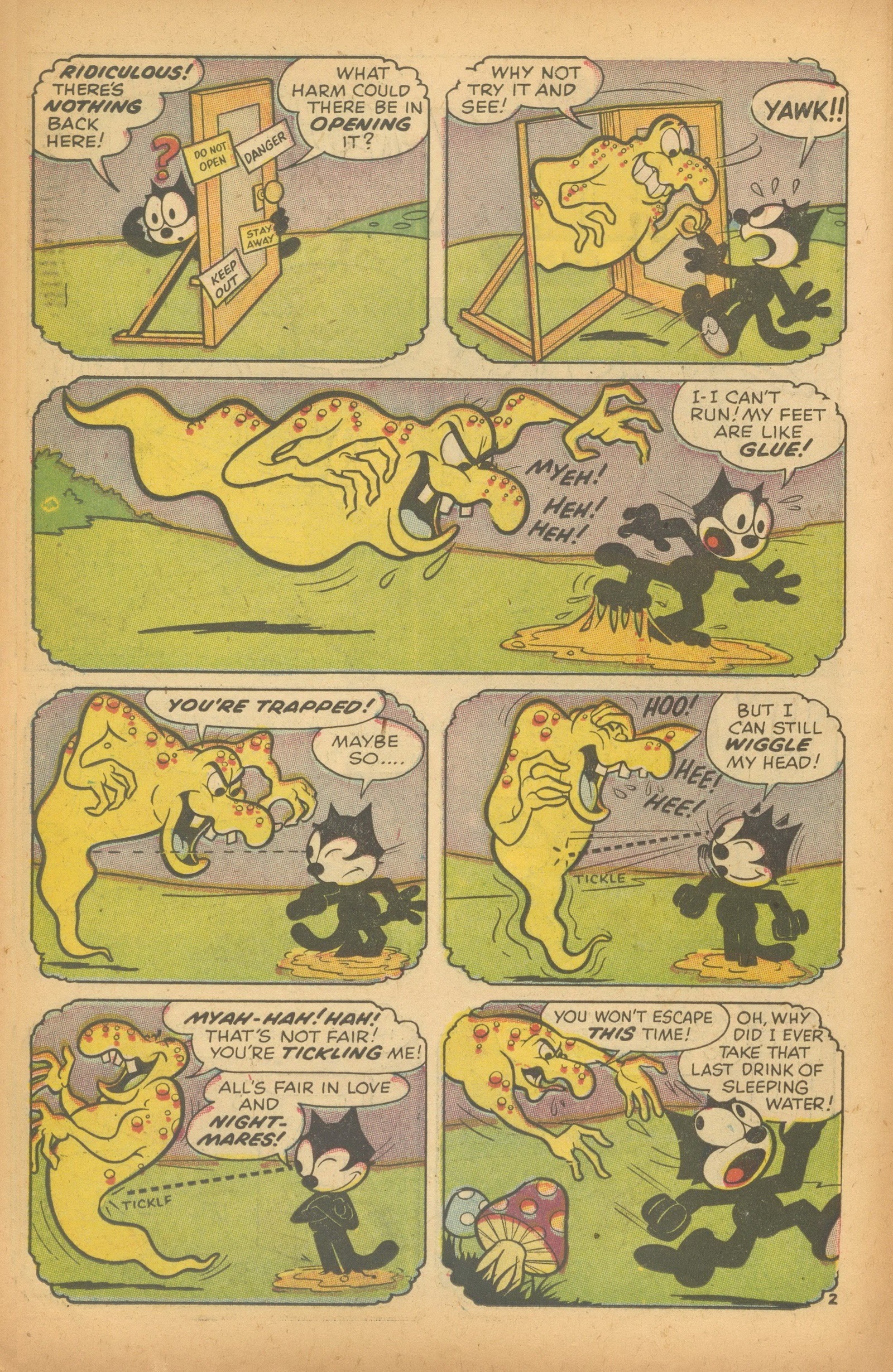 Read online Felix the Cat (1955) comic -  Issue #72 - 21