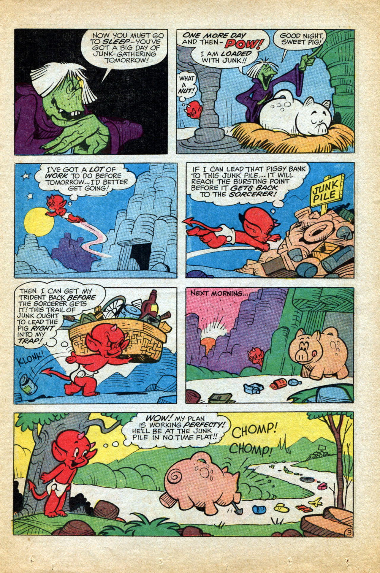 Read online Hot Stuff, the Little Devil comic -  Issue #74 - 23