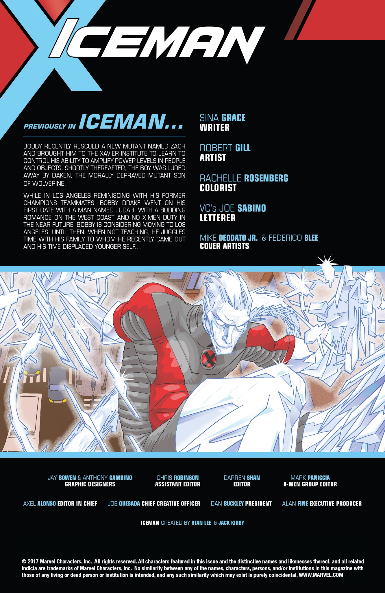 Read online Iceman (2017) comic -  Issue #8 - 2