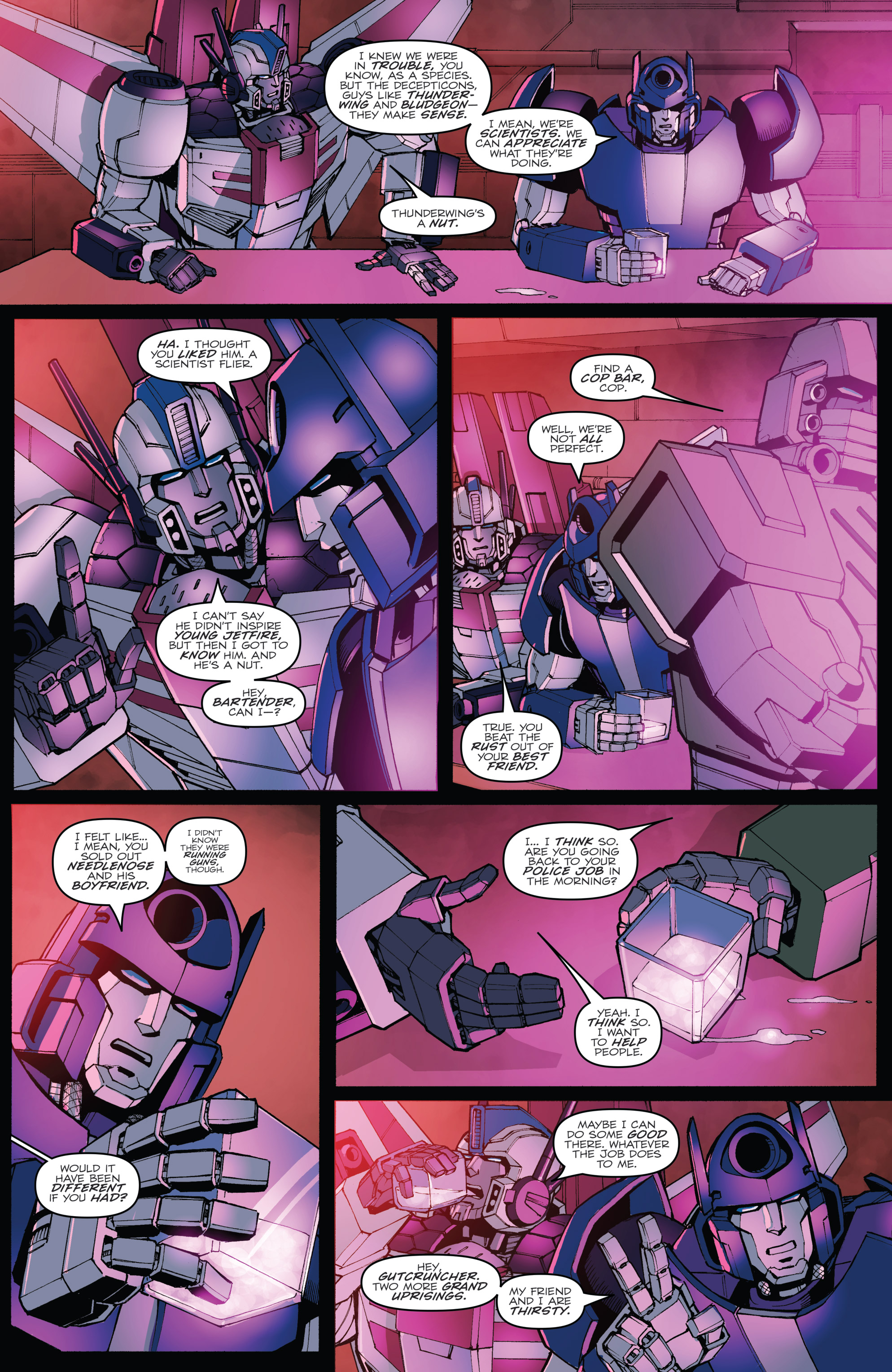 Read online Optimus Prime comic -  Issue #8 - 22