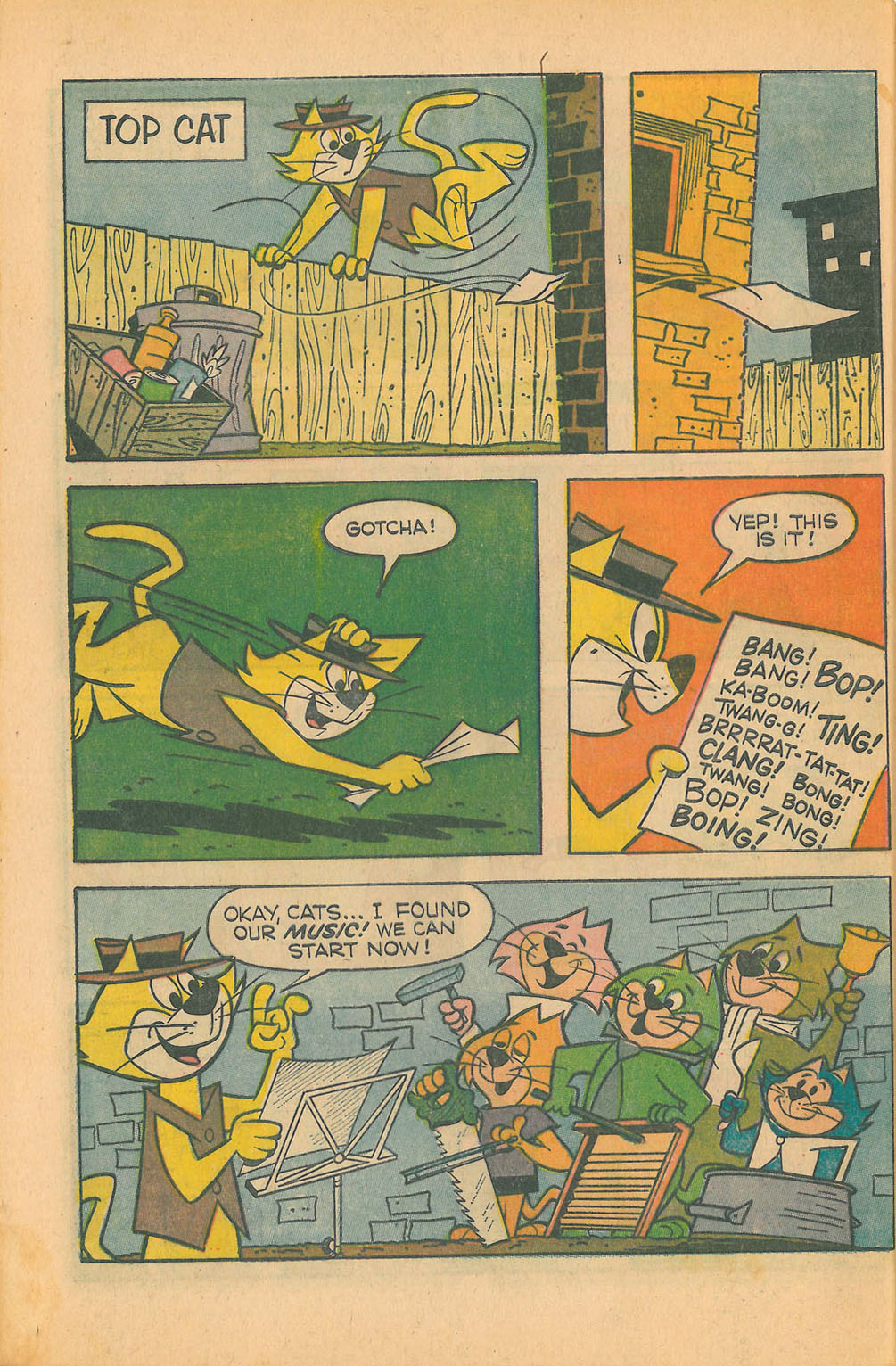 Read online Top Cat (1962) comic -  Issue #29 - 32