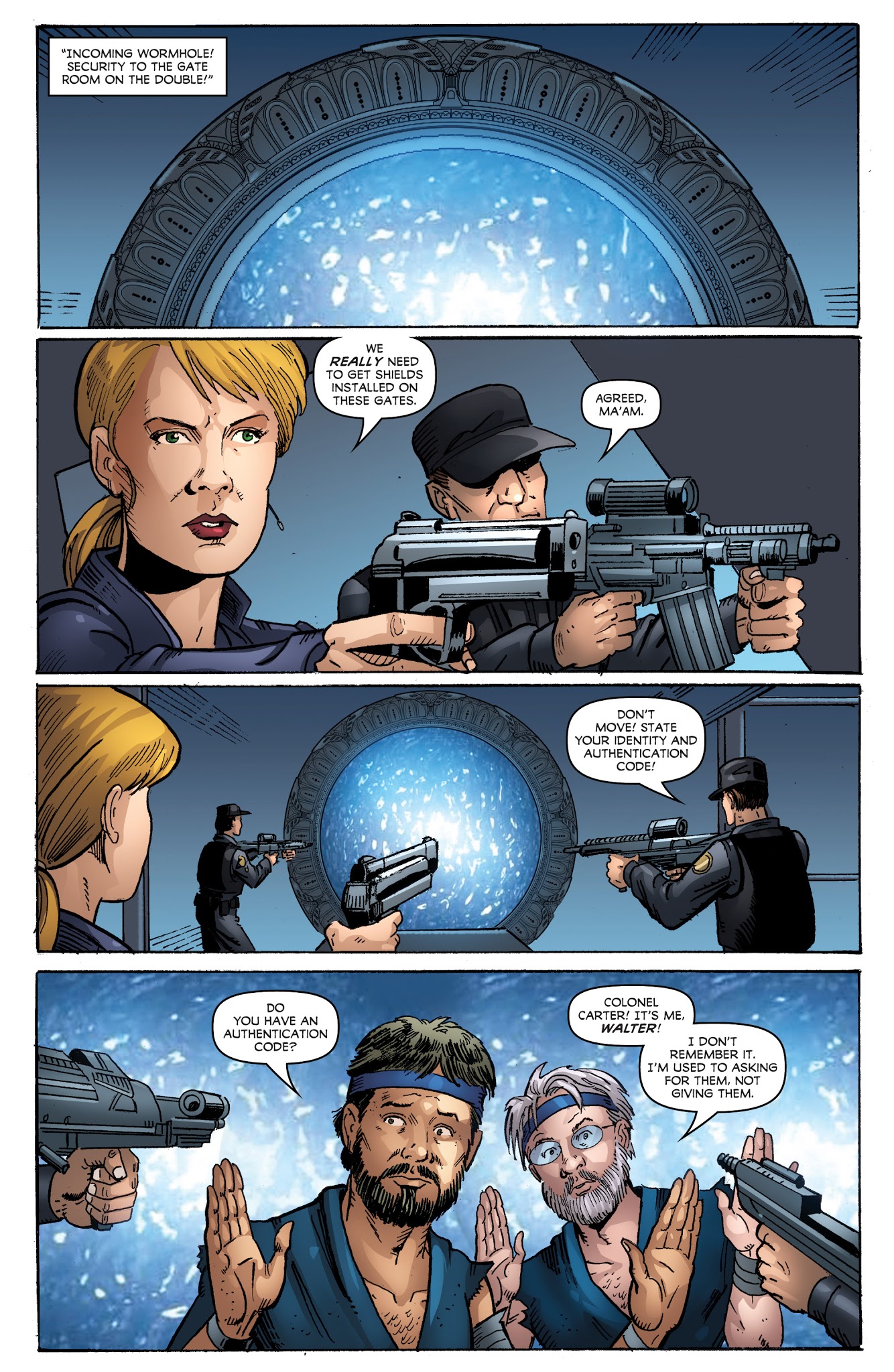 Read online Stargate Atlantis: Singularity comic -  Issue #1 - 15