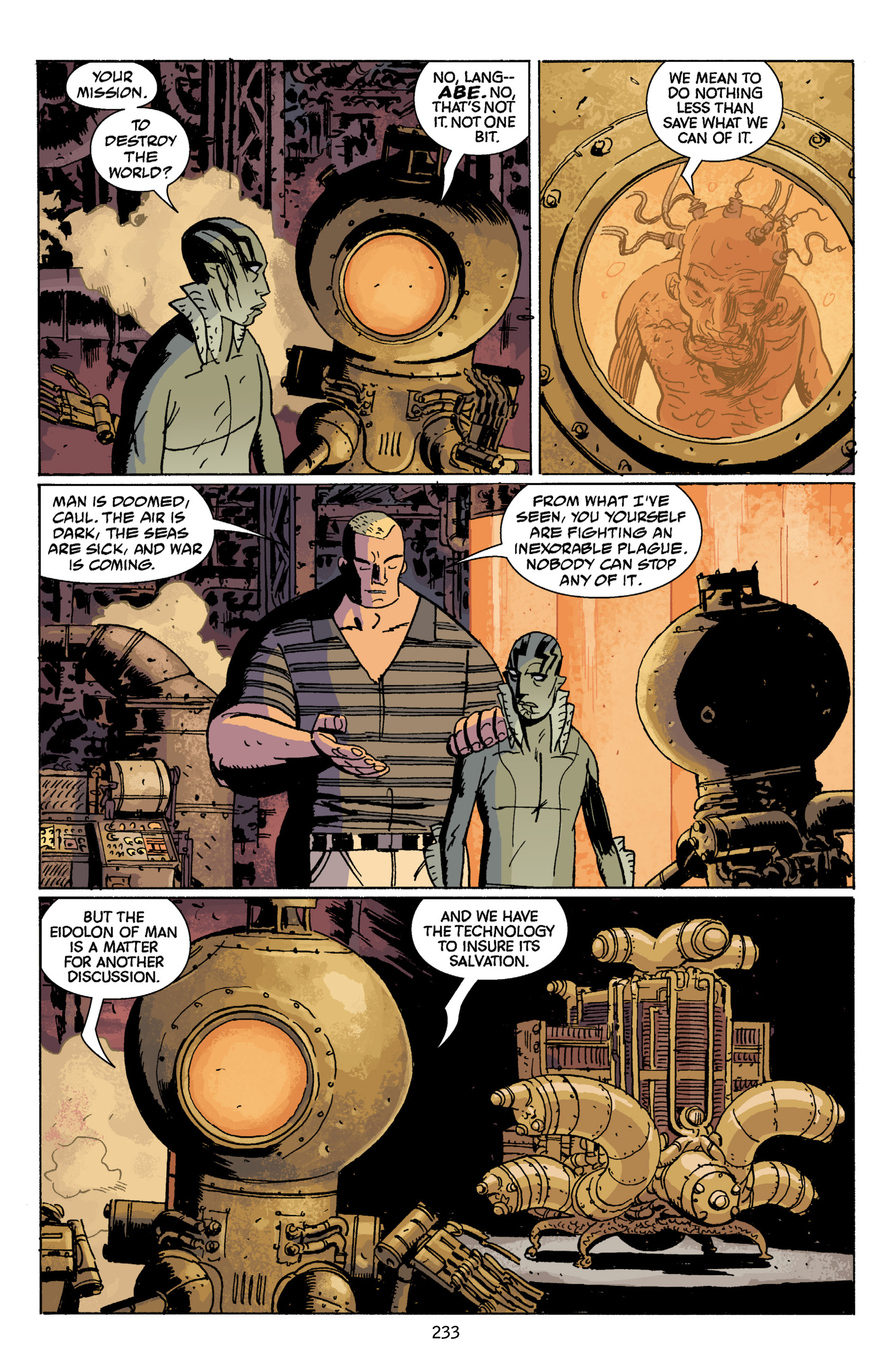 Read online B.P.R.D.: Plague of Frogs (2011) comic -  Issue # TPB 3 (Part 3) - 34