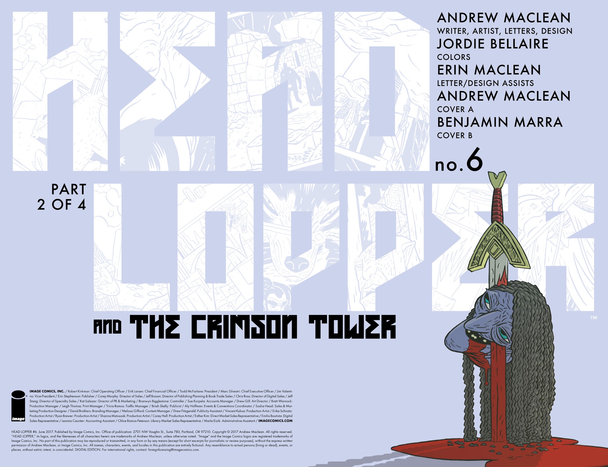 Read online Head Lopper comic -  Issue #6 - 3