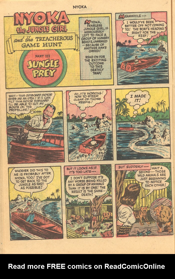 Read online Nyoka the Jungle Girl (1945) comic -  Issue #27 - 24