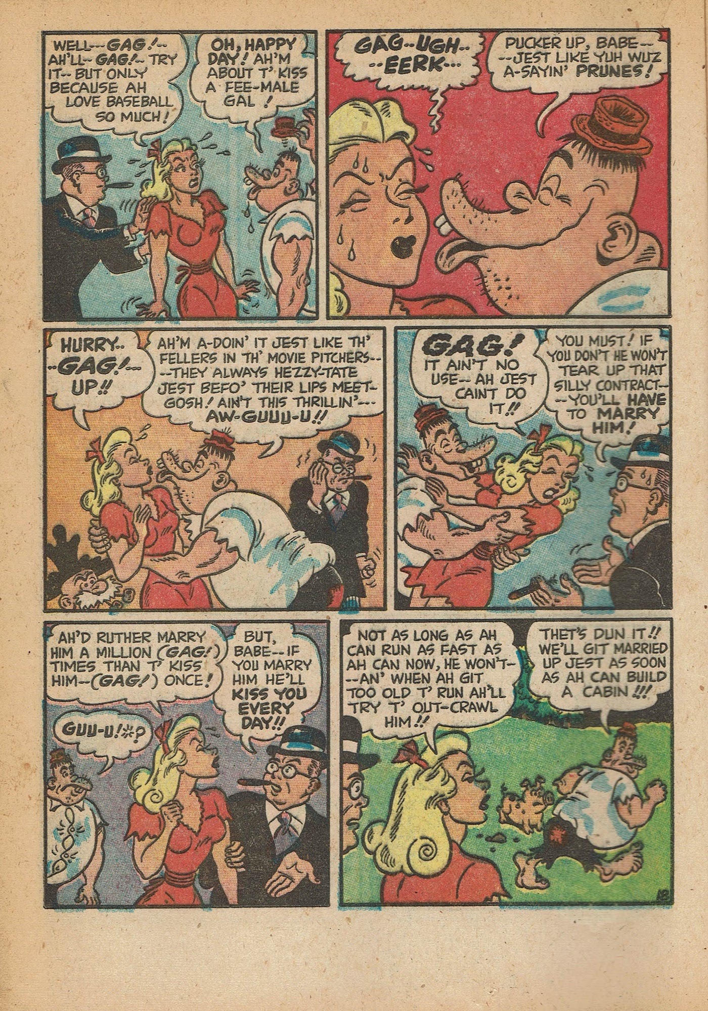 Read online Babe (1948) comic -  Issue #1 - 20