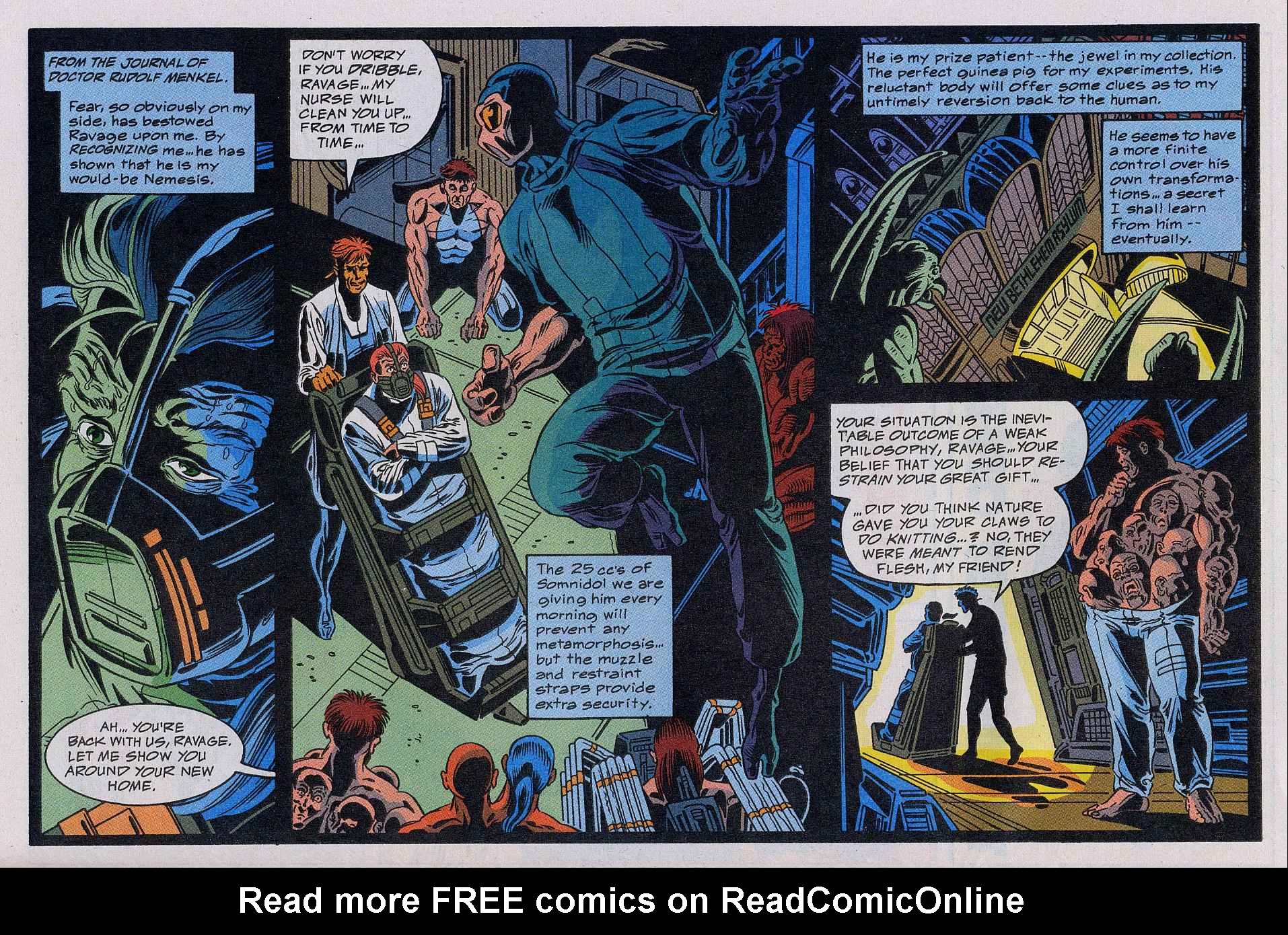 Read online Ravage 2099 comic -  Issue #18 - 8