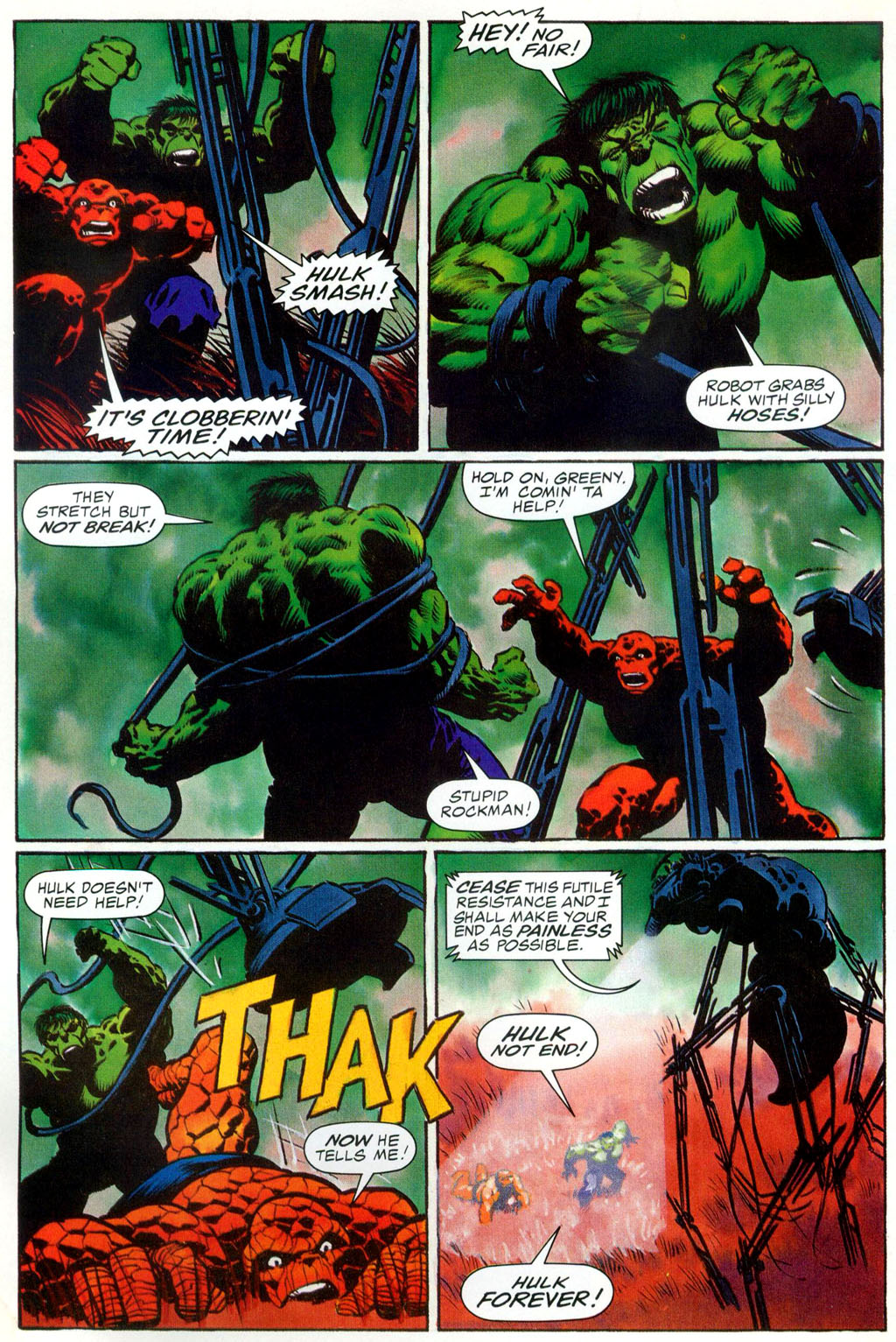Read online Marvel Graphic Novel comic -  Issue #29 - Hulk & Thing - The Big Change - 36